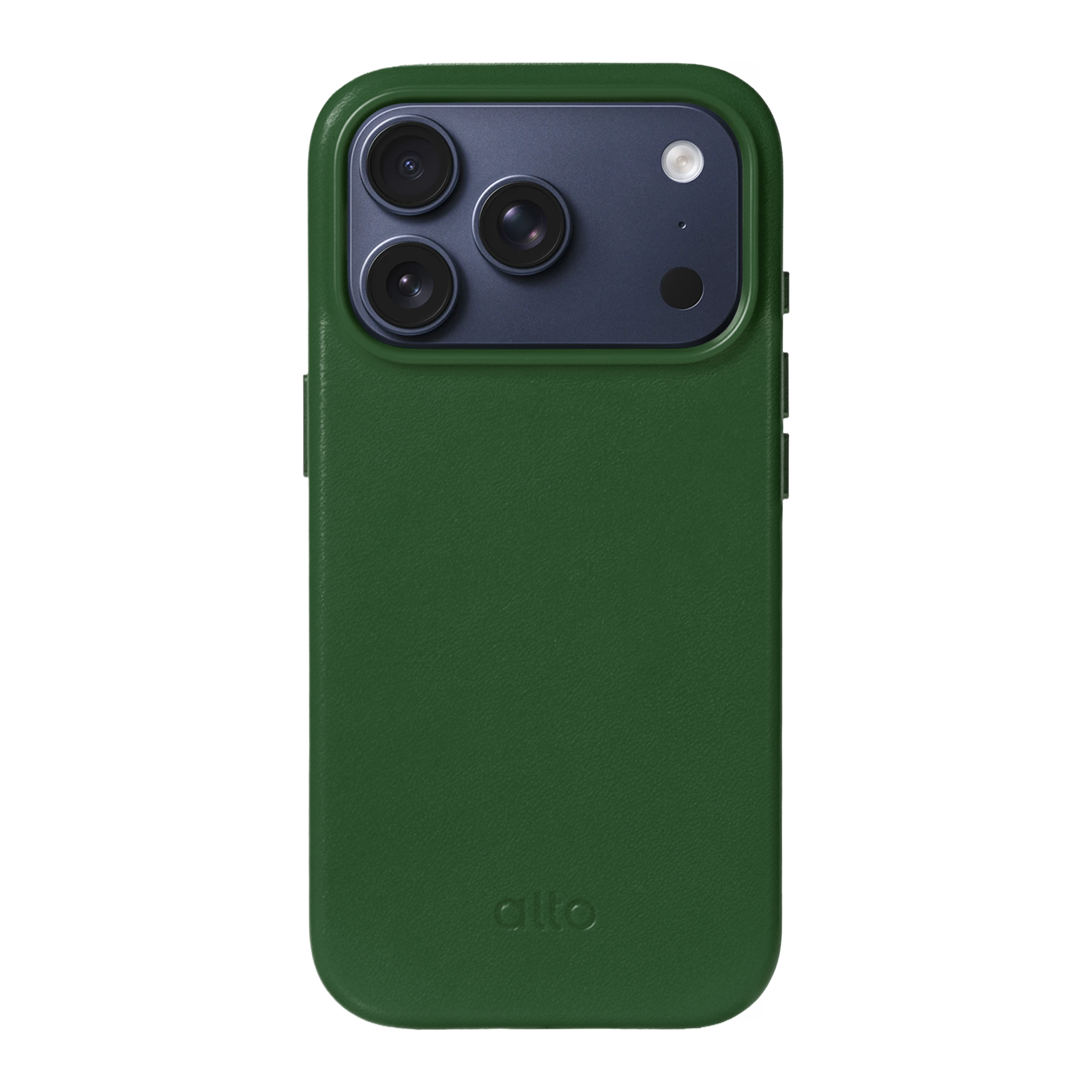 iPhone 17 Pro - Clop 磁吸皮革手機殼 - 森林綠