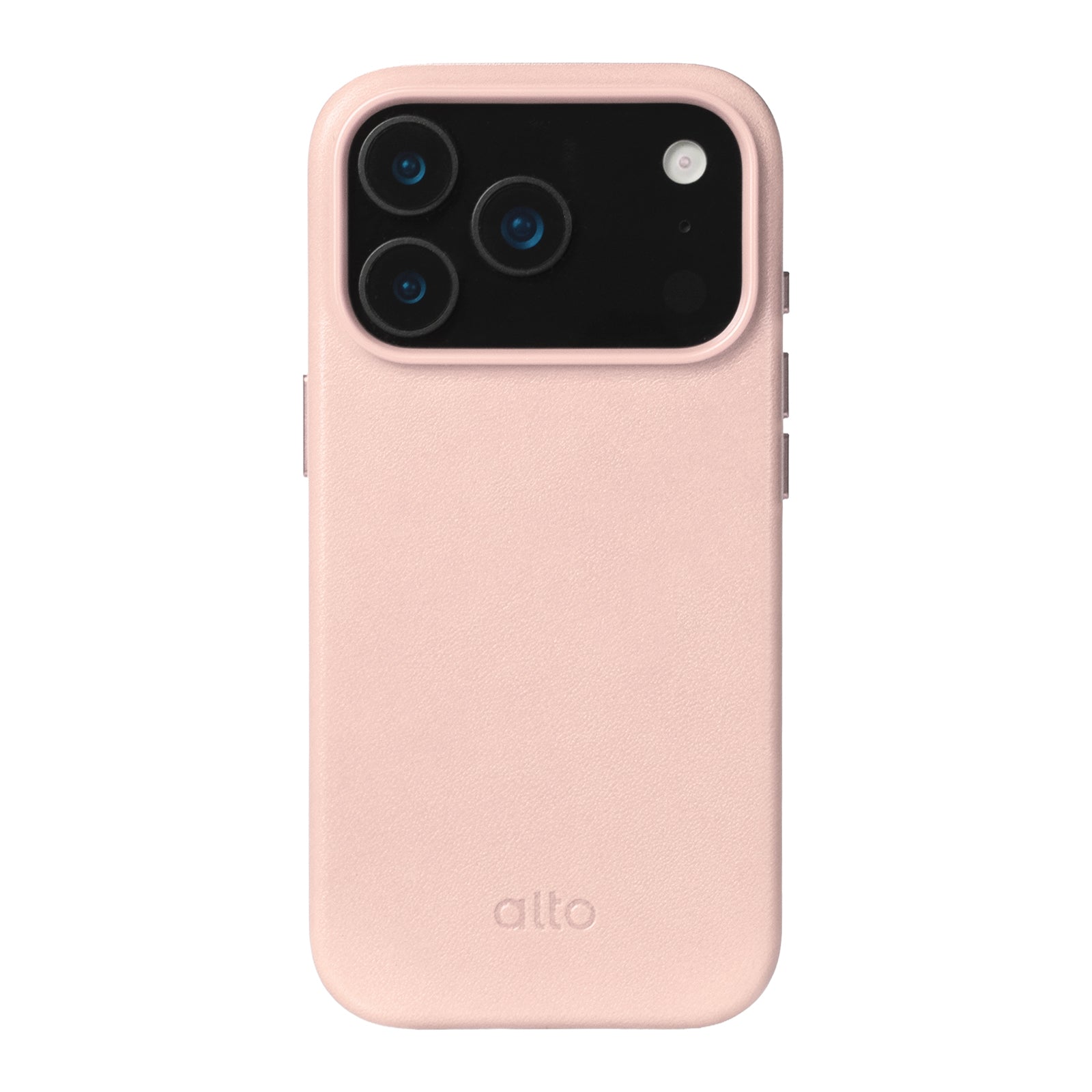iPhone 17 Pro - Clop 磁吸皮革手機殼 - 迷霧粉