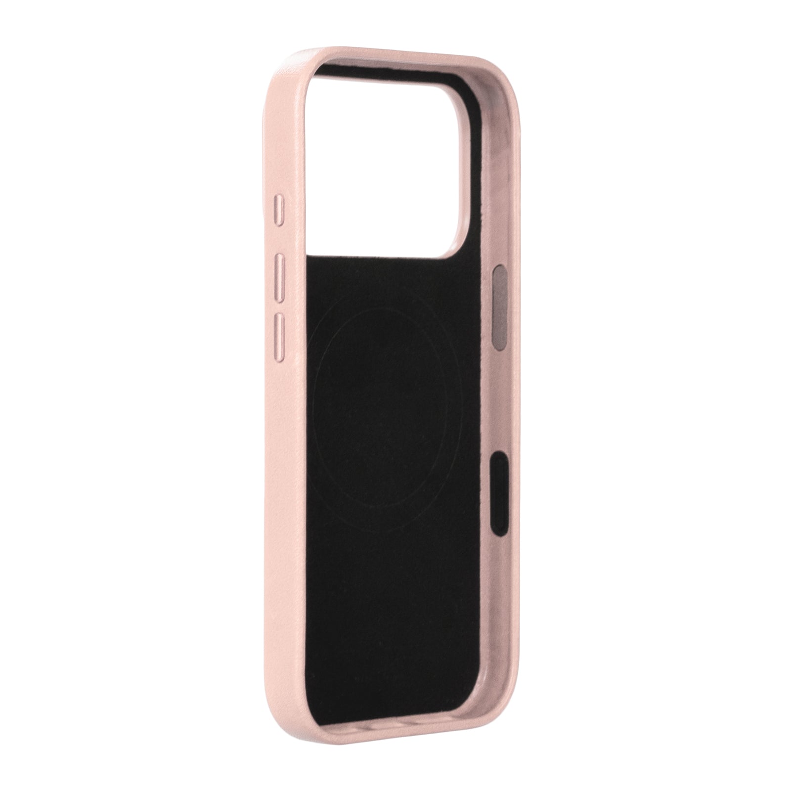 iPhone 17 Pro - Clop 磁吸皮革手機殼 - 迷霧粉