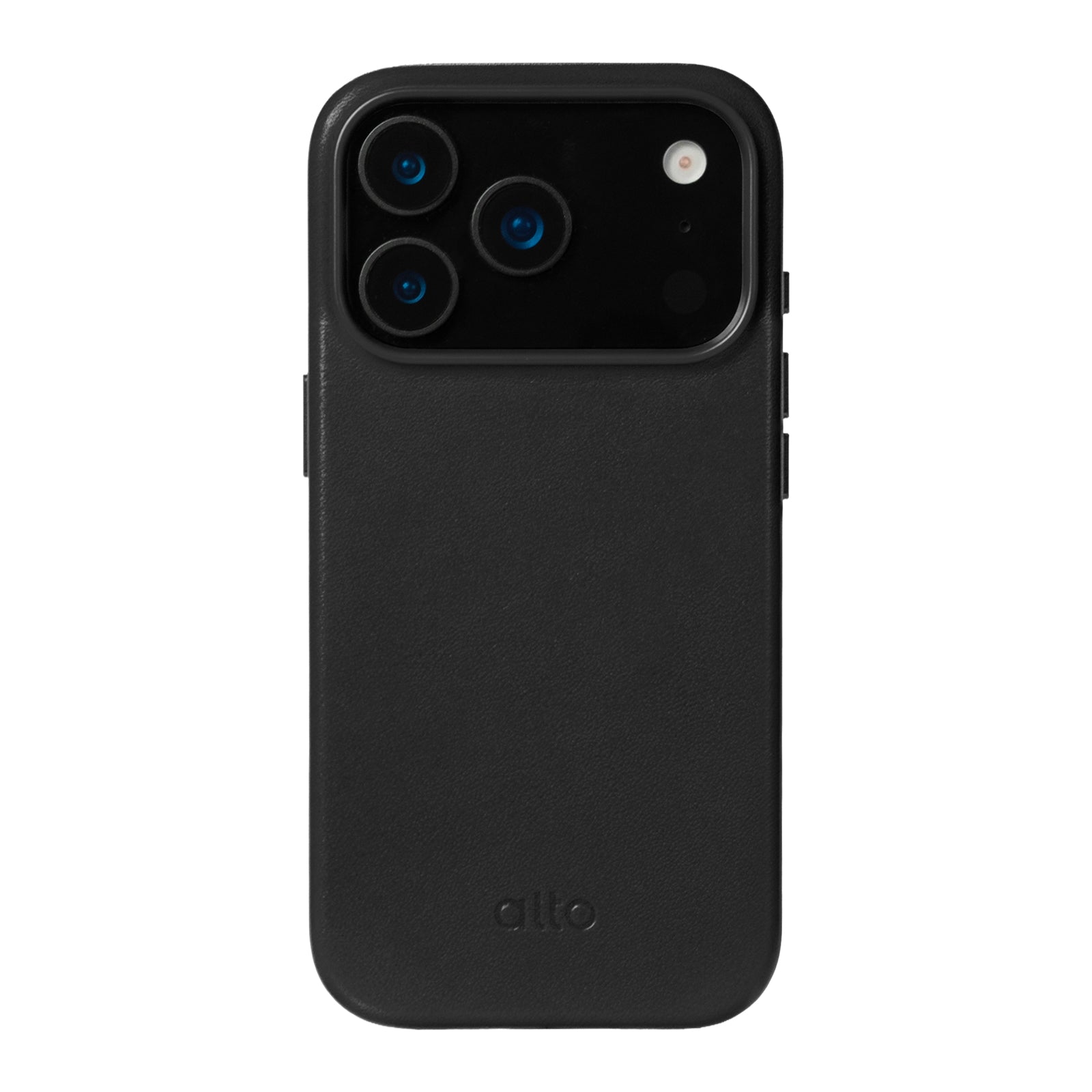iPhone 17 Pro - Clop 磁吸皮革手機殼 - 渡鴉黑
