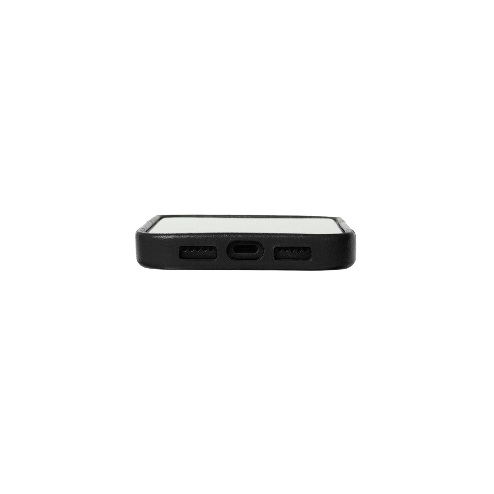 iPhone 17 Pro - Metro 插卡式皮革手機殼 - 渡鴉黑