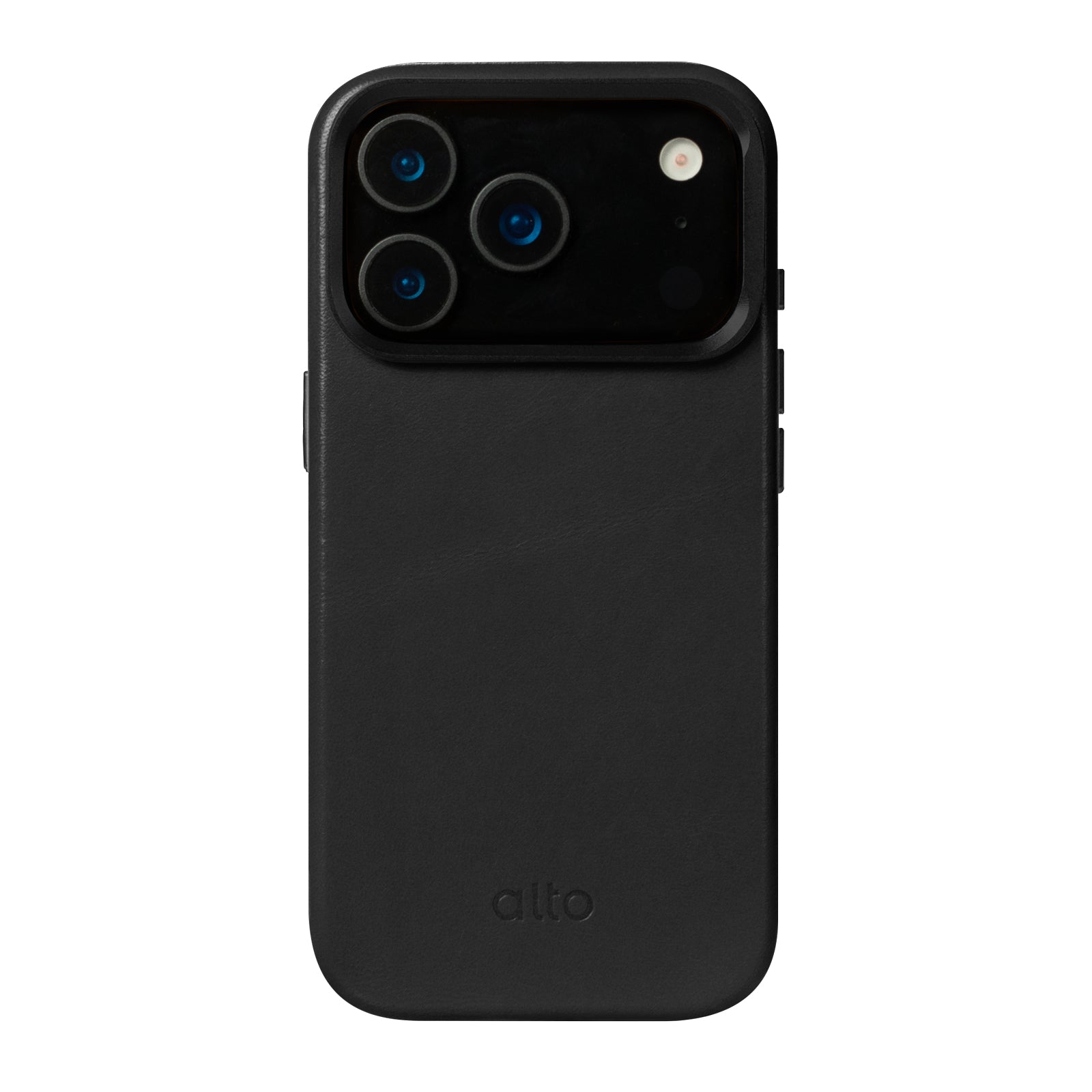 iPhone 17 Pro  - Uplop 磁吸支架皮革手機殼 - 渡鴉黑