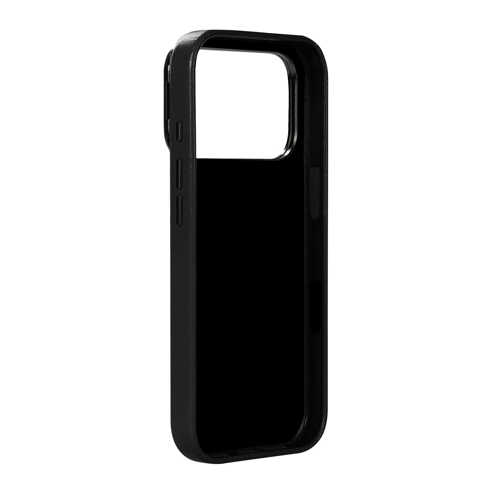 iPhone 17 Pro  - Uplop 磁吸支架皮革手機殼 - 渡鴉黑