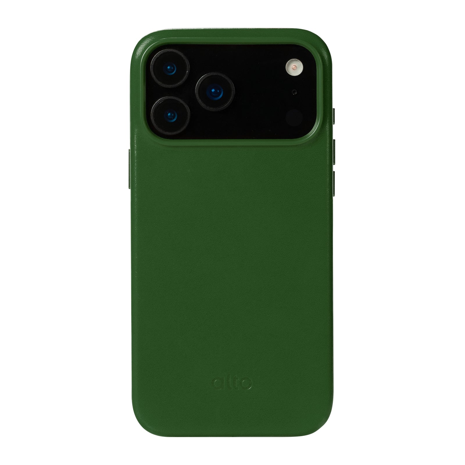 iPhone 17 Pro Max - Clop 磁吸皮革手機殼 - 森林綠