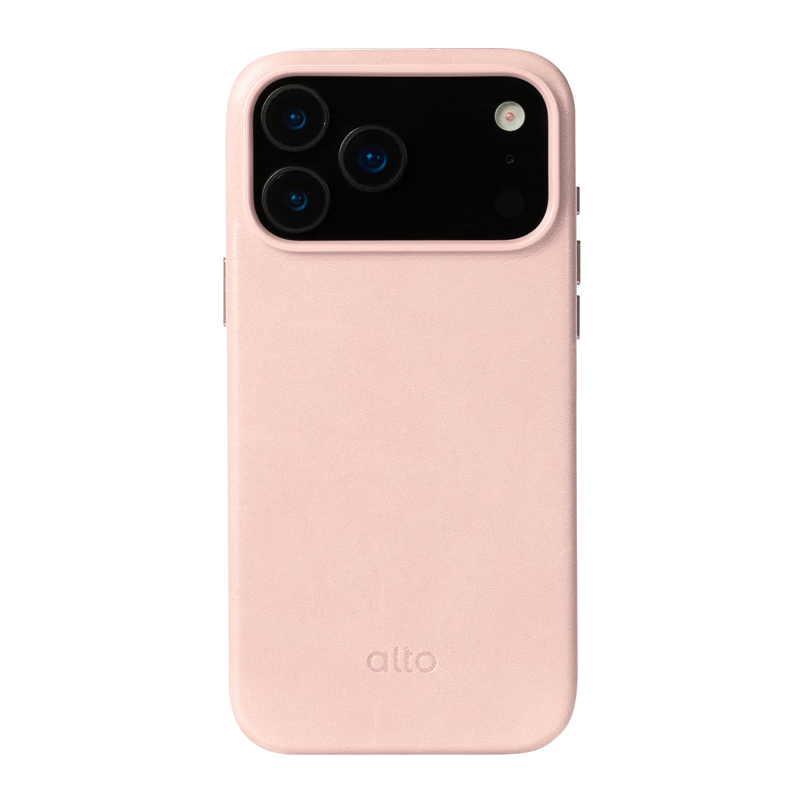 iPhone 17 Pro Max - Clop 磁吸皮革手機殼 - 迷霧粉