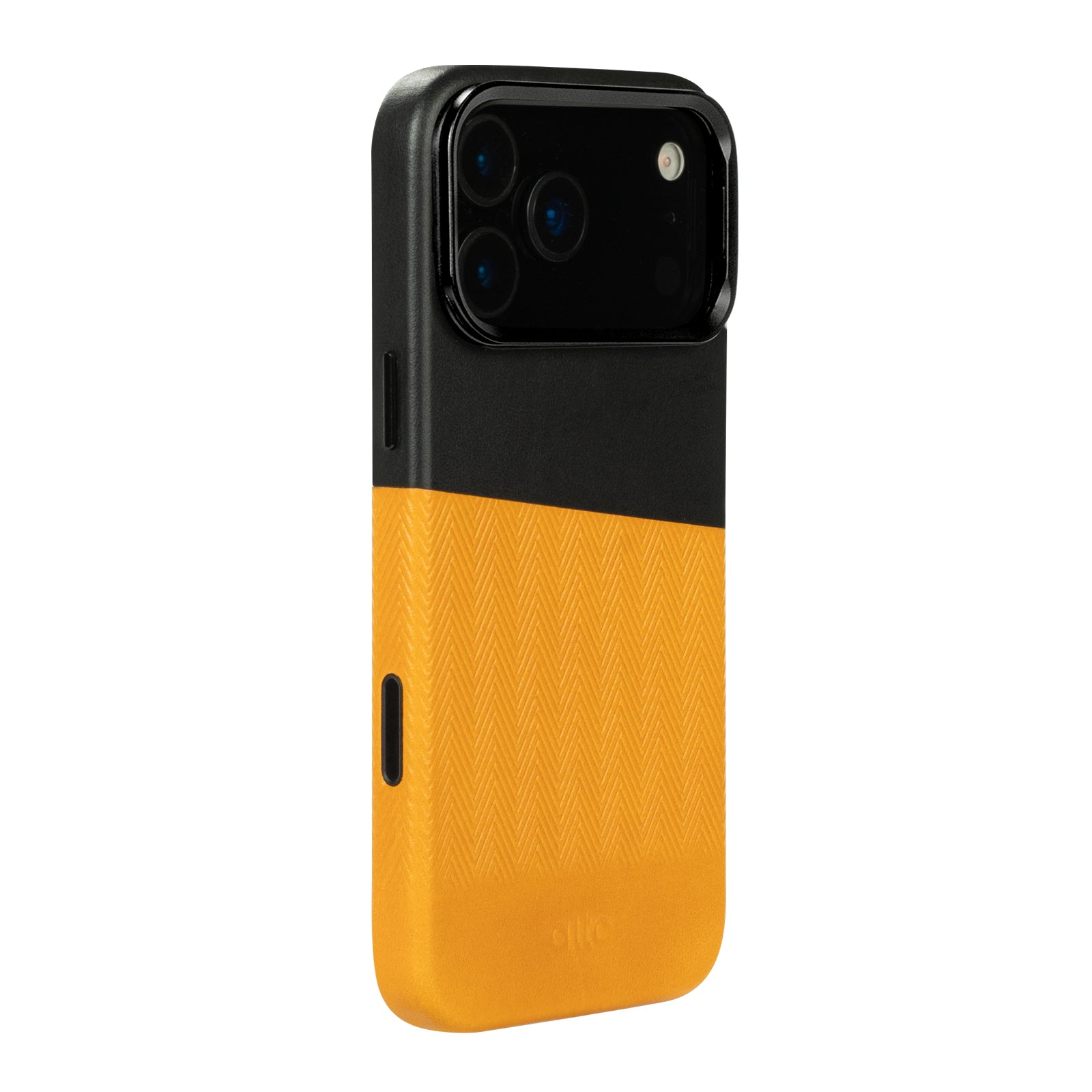 iPhone 17 Pro Max - Herring 磁吸支架皮革手機殼 - 焦糖棕/渡鴉黑