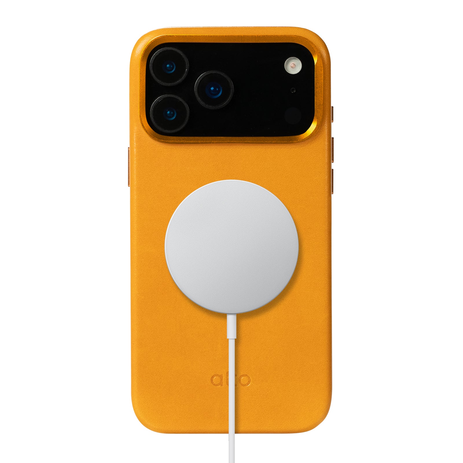 iPhone 17 Pro Max - Uplop 磁吸支架皮革手機殼 - 焦糖棕