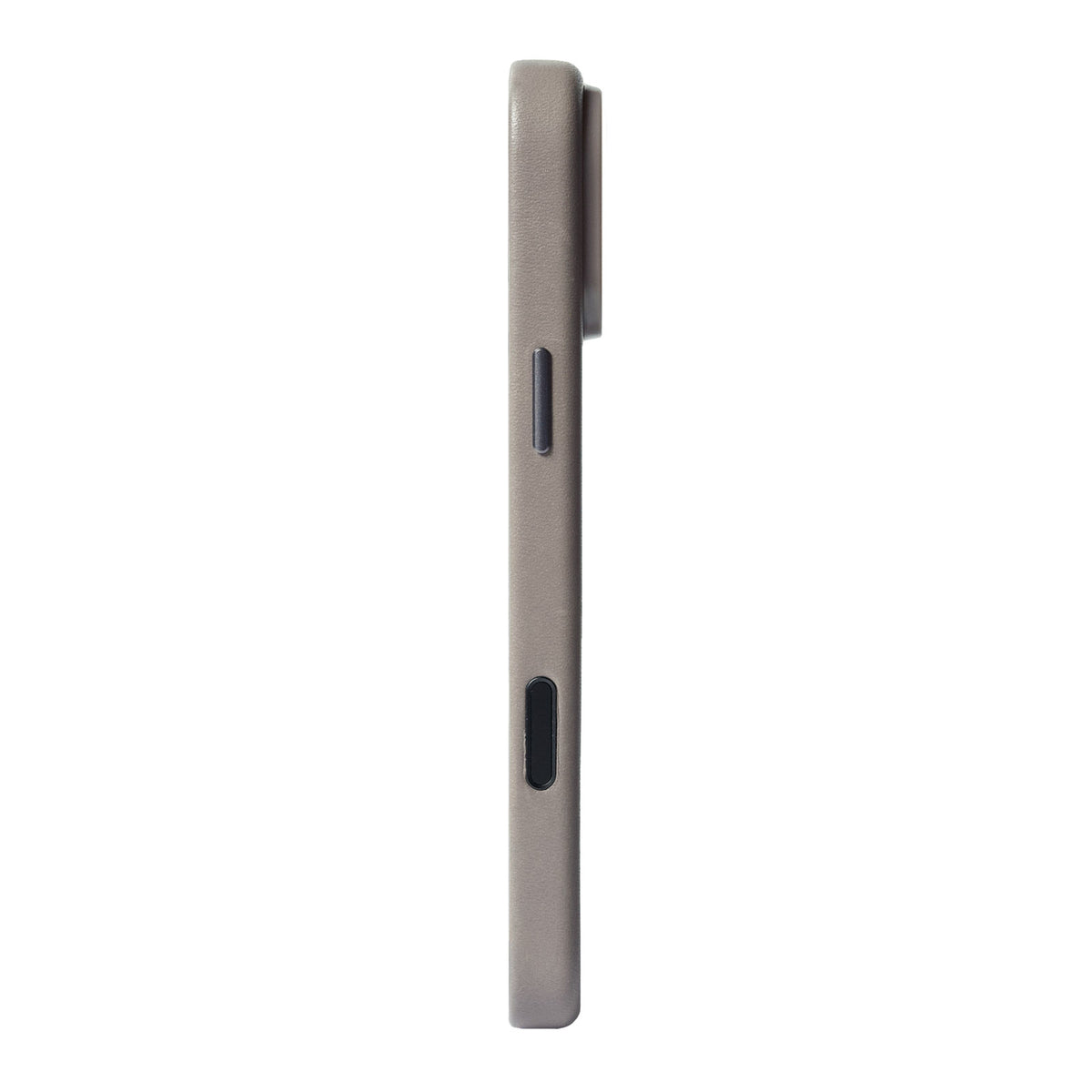 iPhone 18 Pro Max - Clop 磁吸皮革手機殼 - 礫石灰