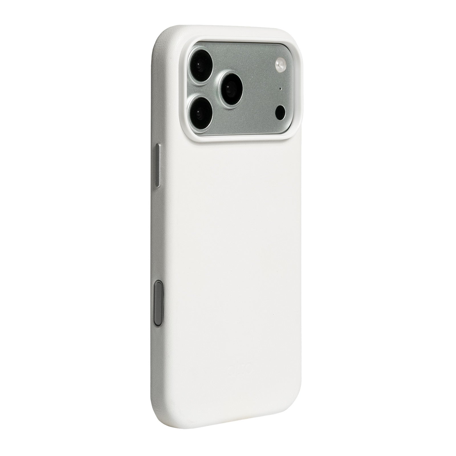 iPhone 18 Pro Max - Clop 磁吸皮革手機殼 - 霜月白