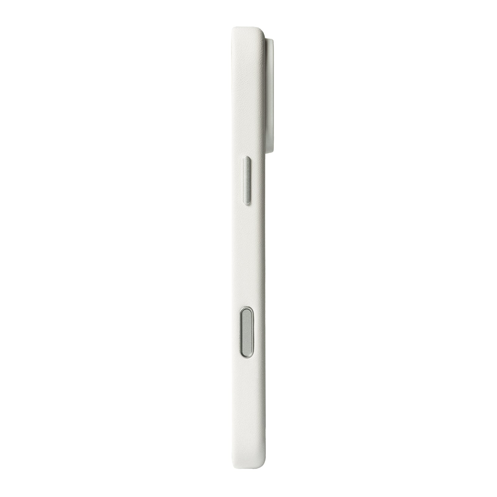 iPhone 18 Pro Max - Clop 磁吸皮革手機殼 - 霜月白