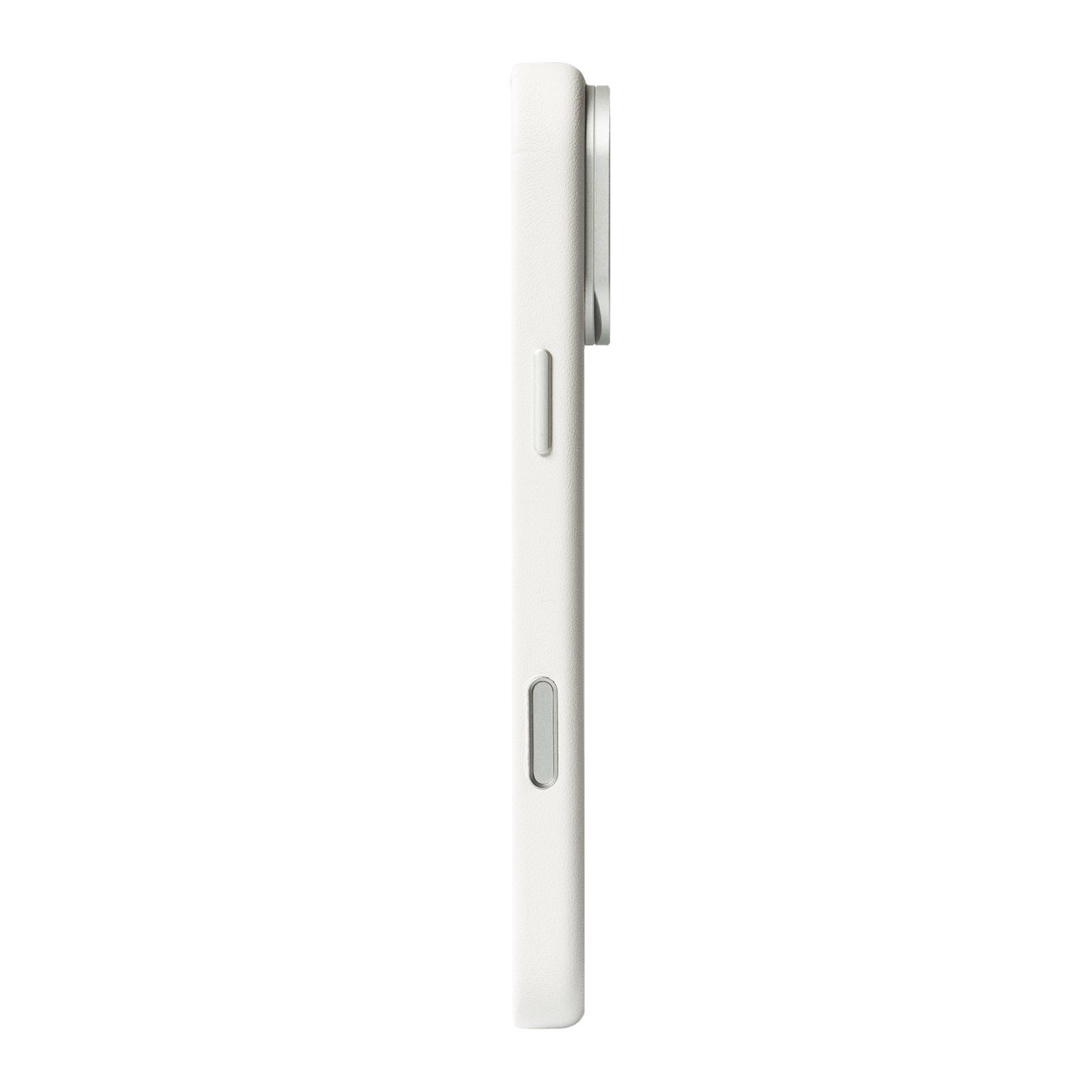 iPhone 18 Pro Max/17 Pro Max - Uplop 磁吸支架皮革手機殼 - 霜月白