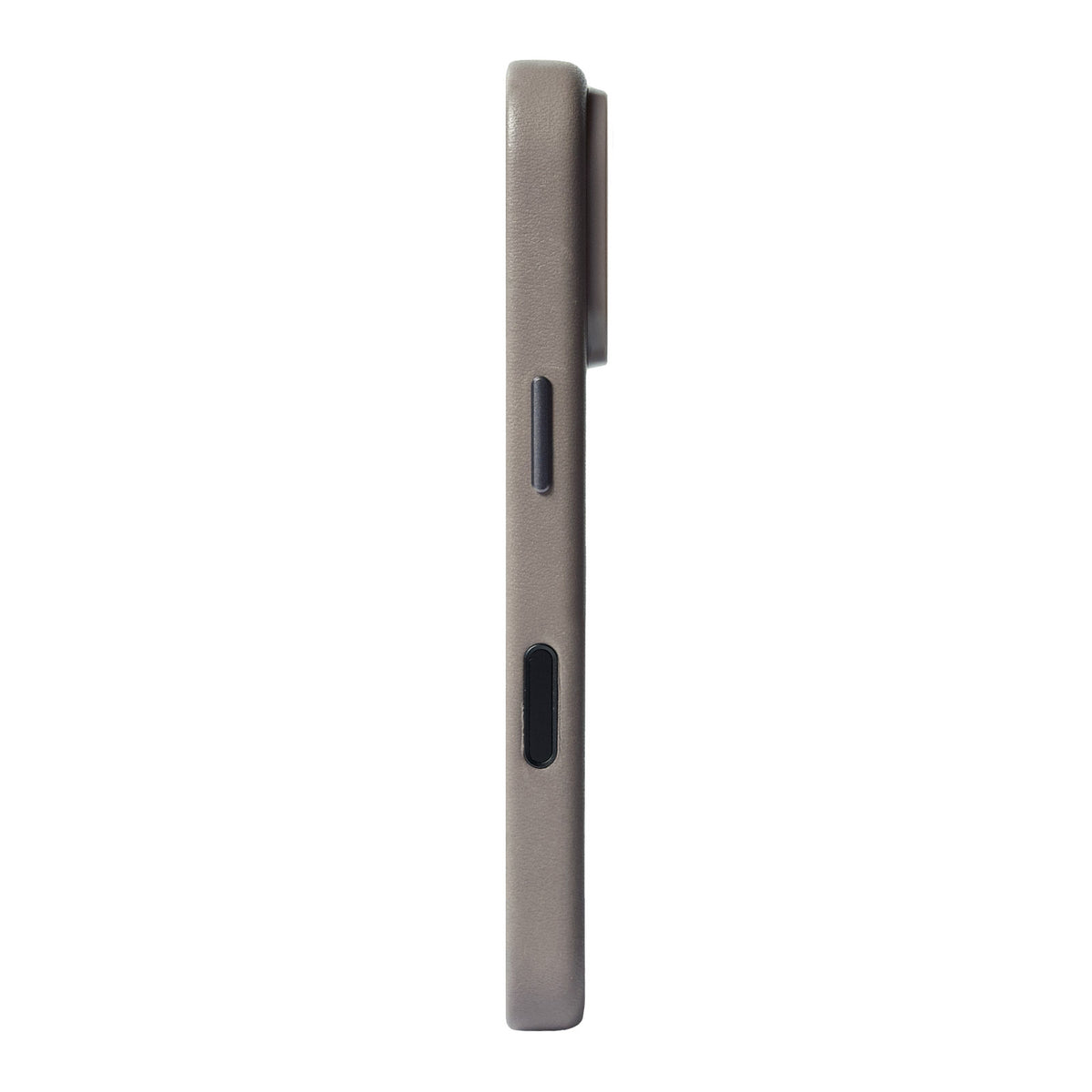 iPhone 18 Pro - Clop 磁吸皮革手機殼 - 礫石灰