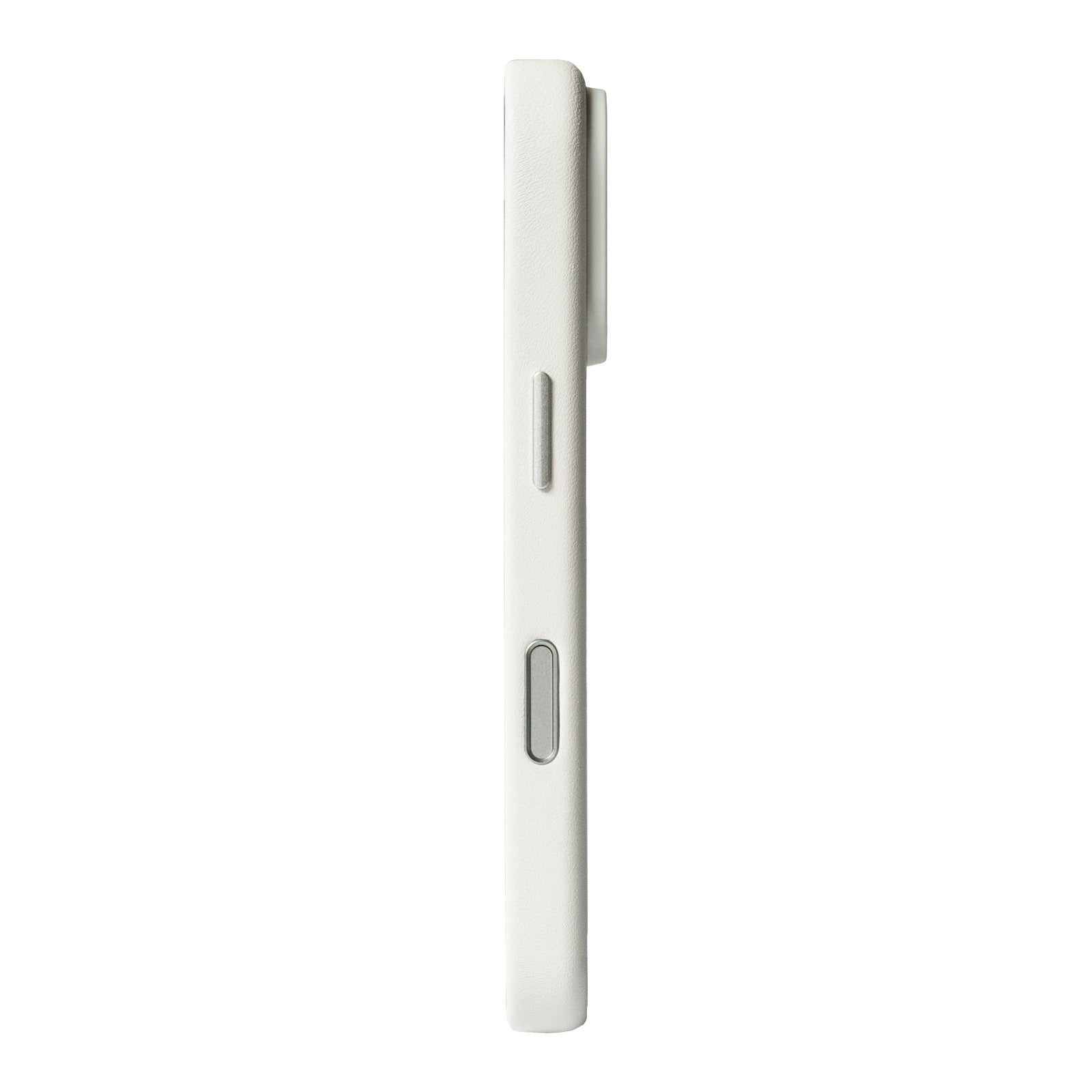 iPhone 18 Pro - Clop 磁吸皮革手機殼 - 霜月白