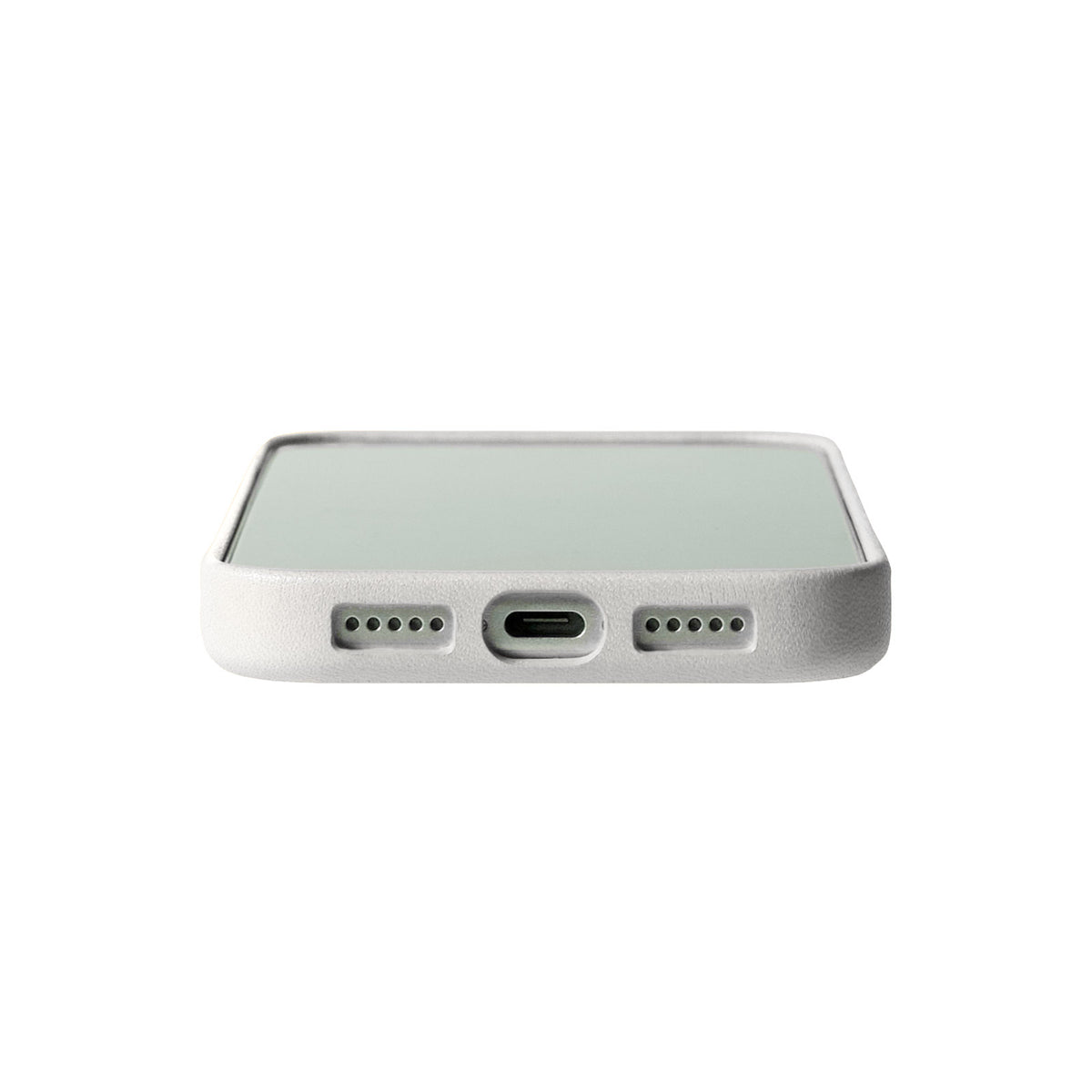 iPhone 18 Pro - Clop 磁吸皮革手機殼 - 霜月白
