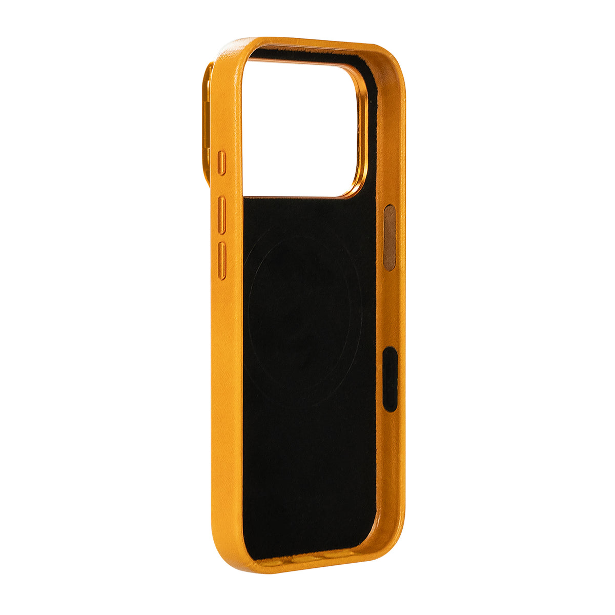 iPhone 18 Pro/17 Pro - Uplop 磁吸支架皮革手機殼 - 焦糖棕