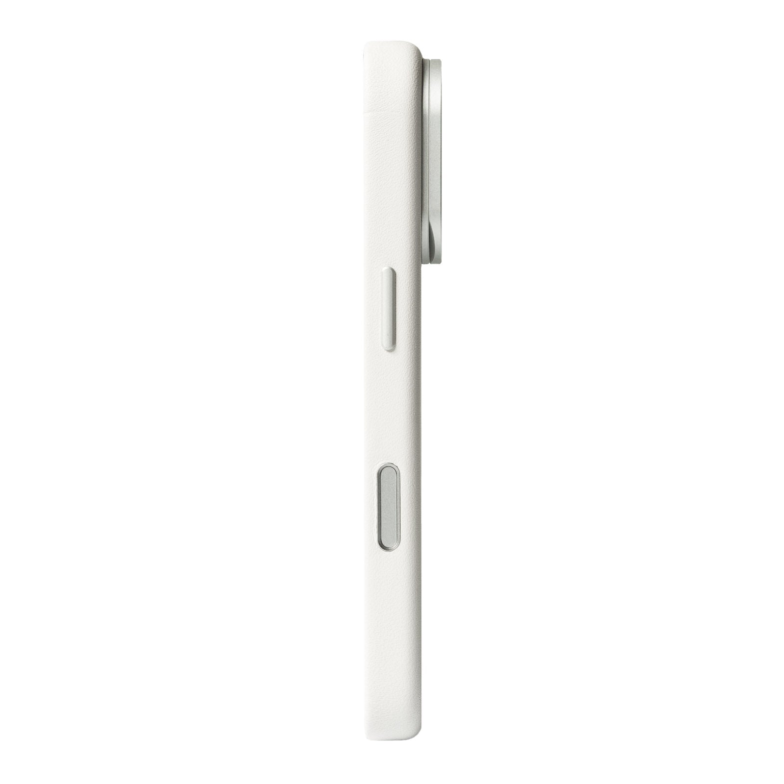iPhone 18 Pro/17 Pro - Uplop 磁吸支架皮革手機殼 - 霜月白