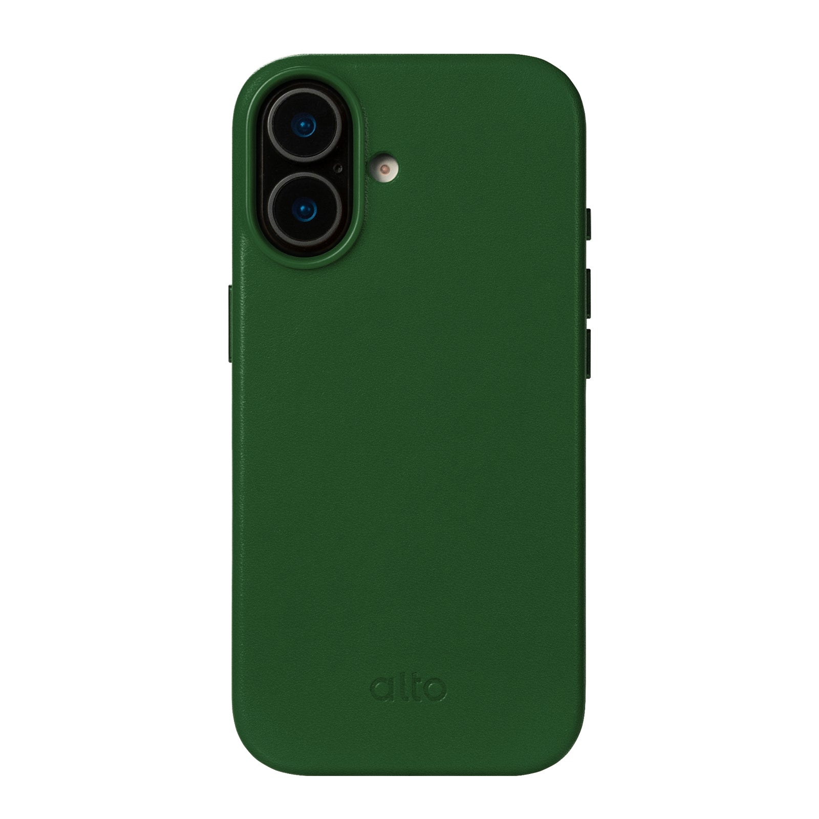 iPhone 17 - Clop 磁吸皮革手機殼 - 森林綠