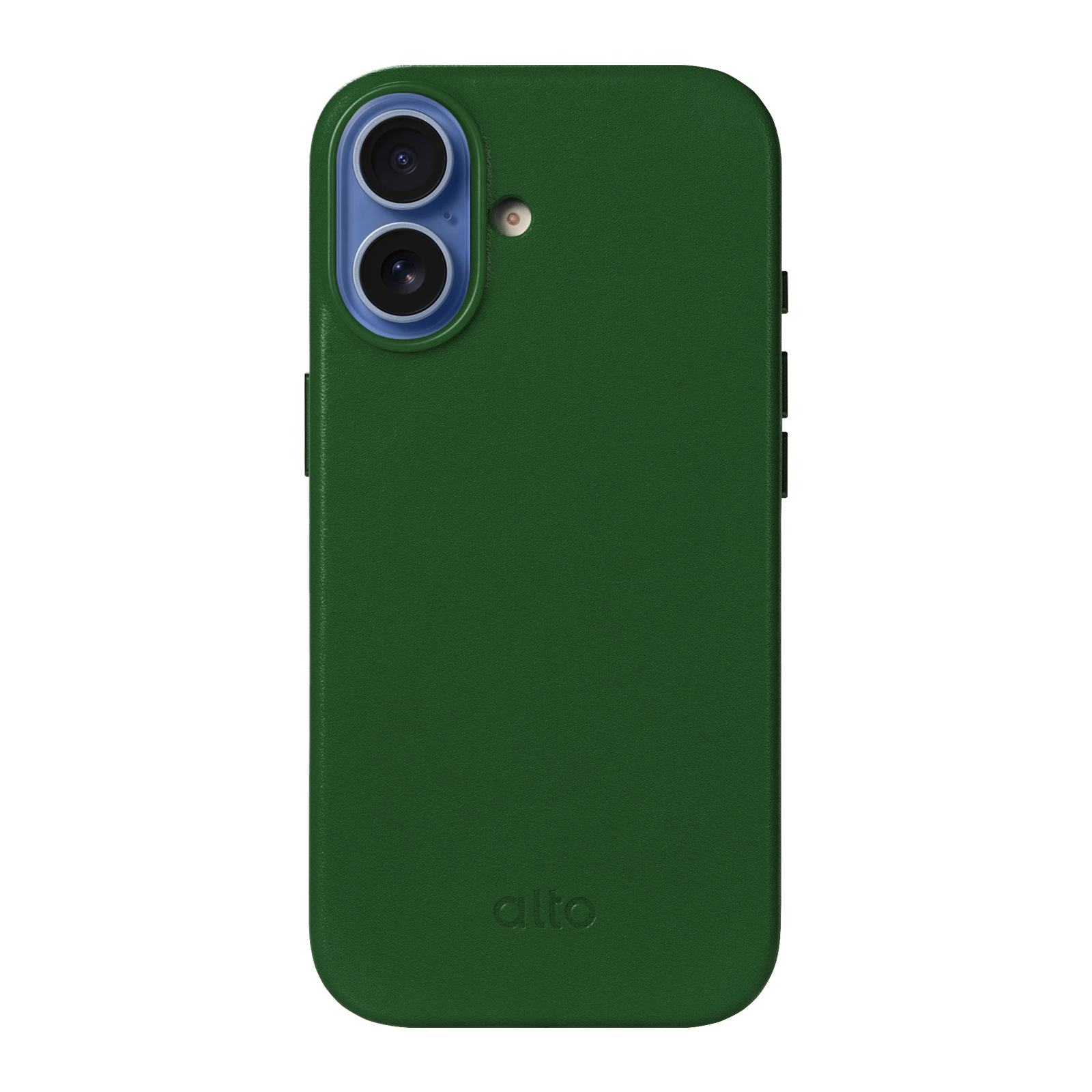 iPhone 17 - Clop 磁吸皮革手機殼 - 森林綠