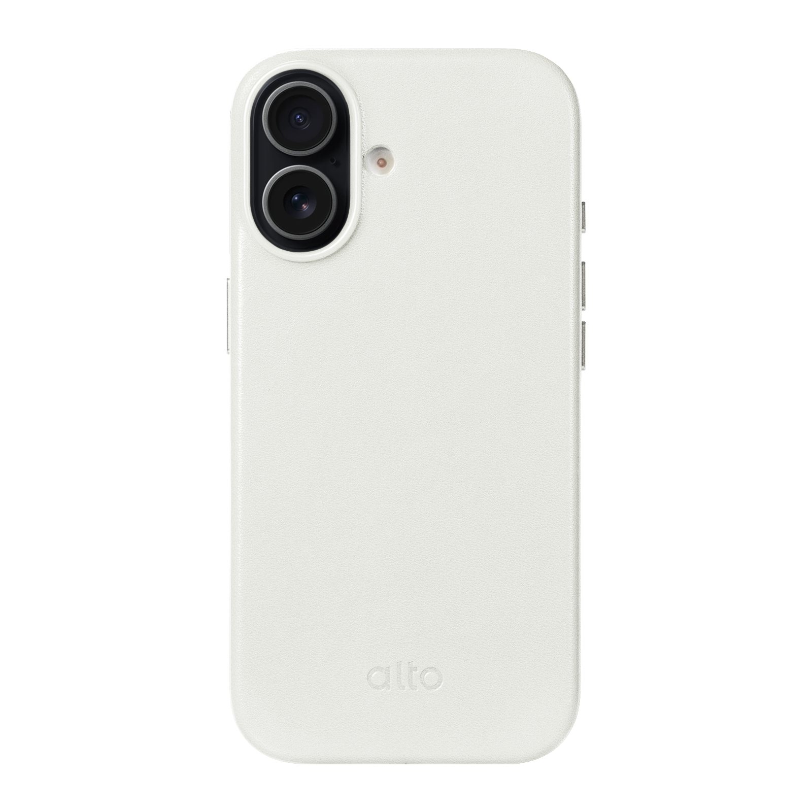 惜福品 - iPhone 17 - Clop 磁吸皮革手機殼 - 霜月白