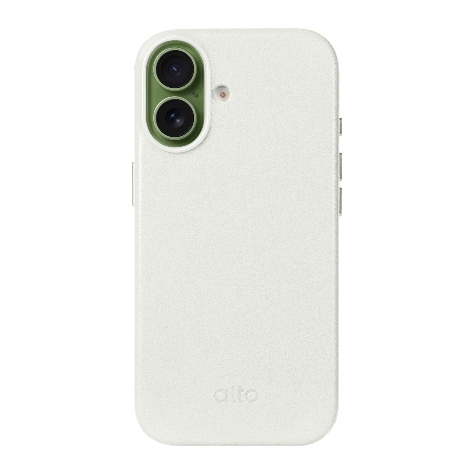 惜福品 - iPhone 17 - Clop 磁吸皮革手機殼 - 霜月白