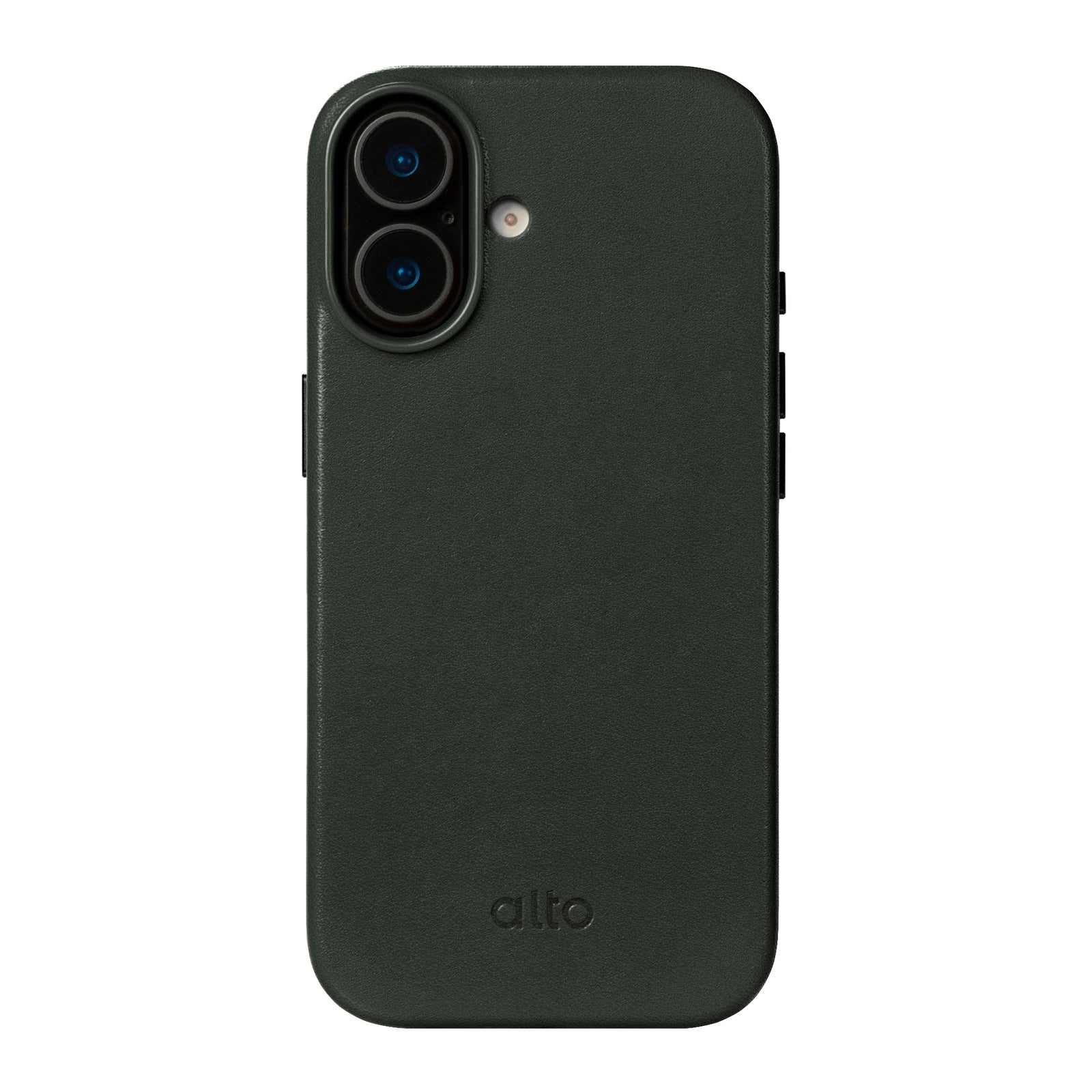 iPhone 17 - Clop 磁吸皮革手機殼 - 渡鴉黑