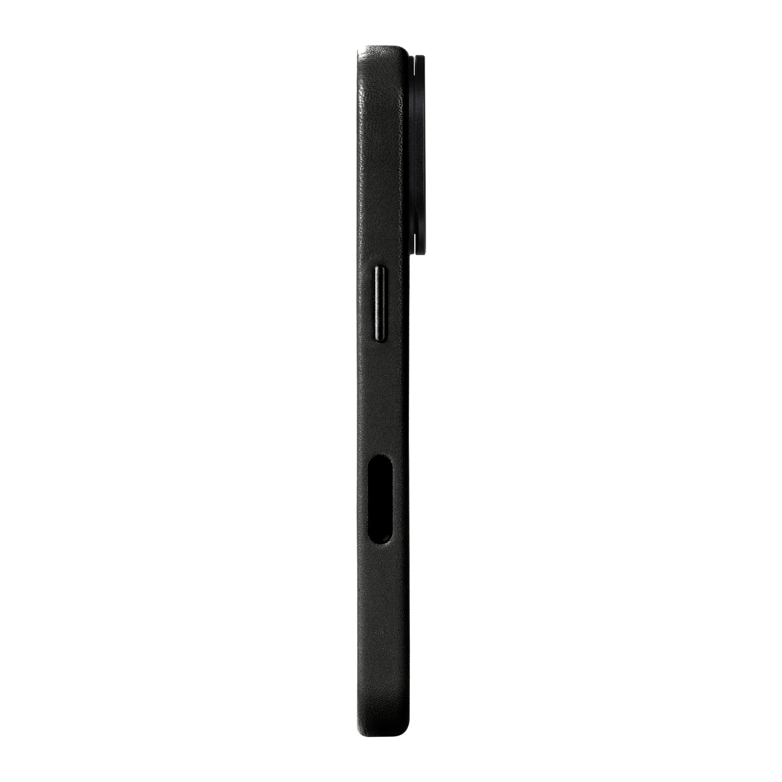 惜福品 - iPhone 17 - Uplop 磁吸支架皮革手機殼 - 渡鴉黑