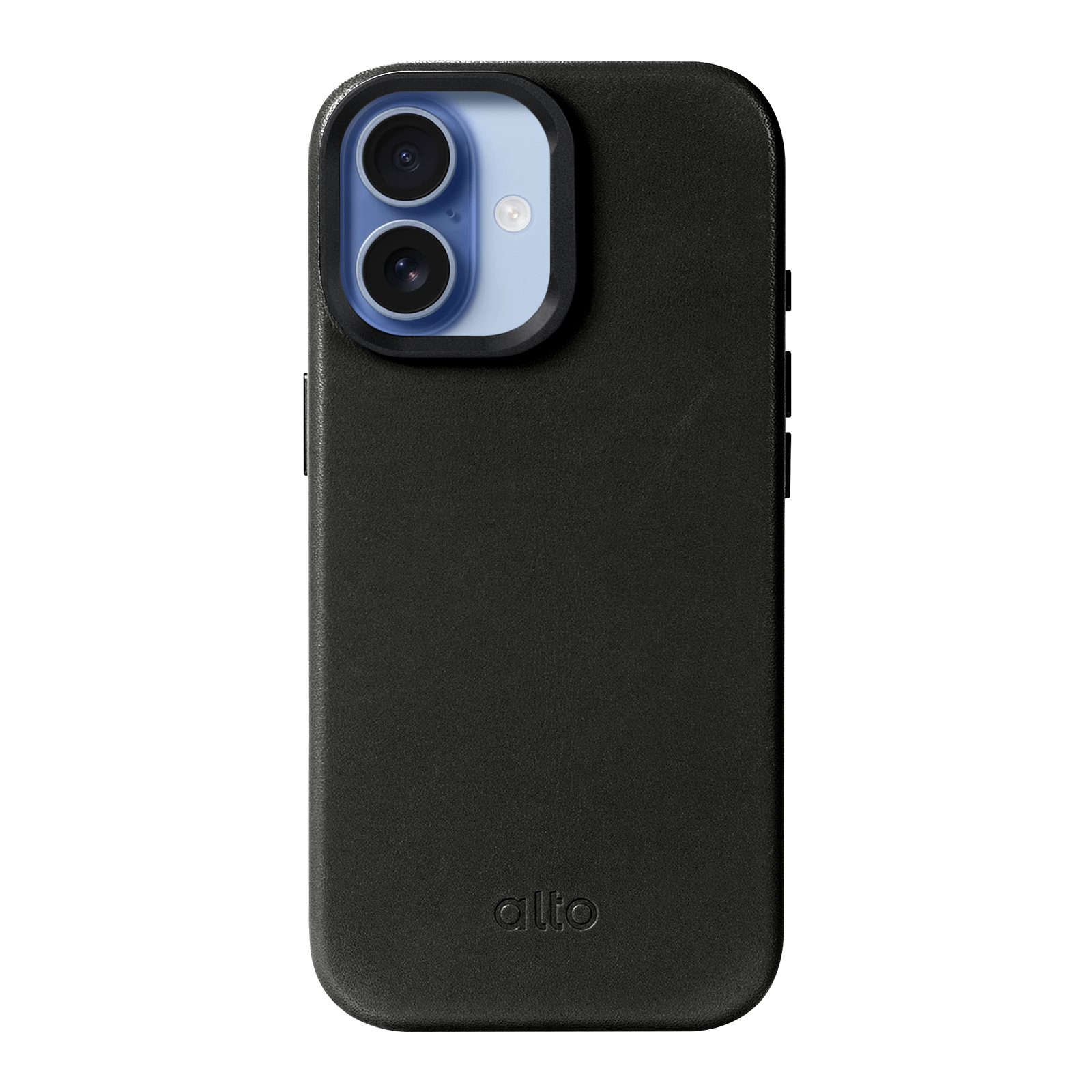 惜福品 - iPhone 17 - Uplop 磁吸支架皮革手機殼 - 渡鴉黑