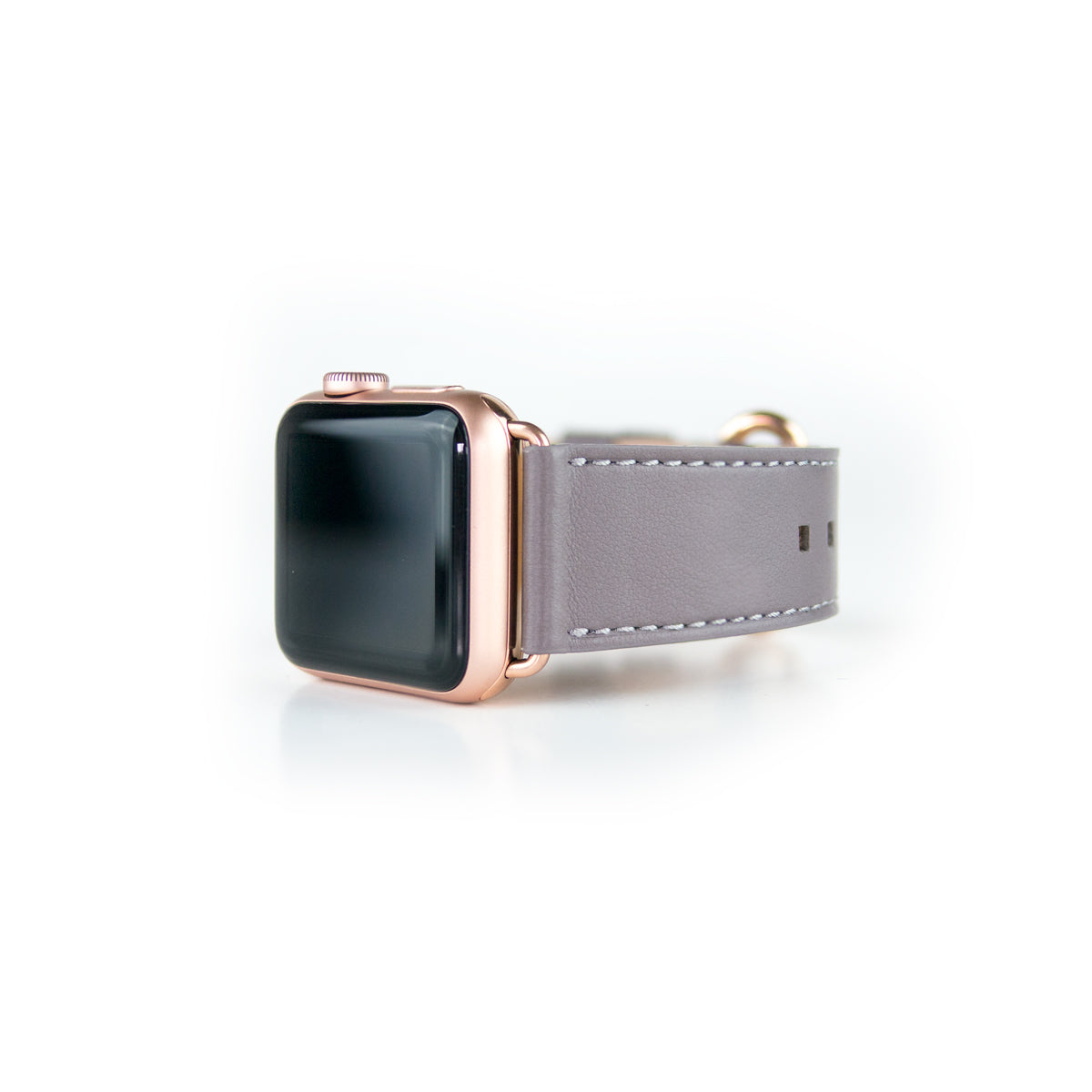 惜福品 - Apple Watch 皮革錶帶 - 38-42mm - 礫石灰