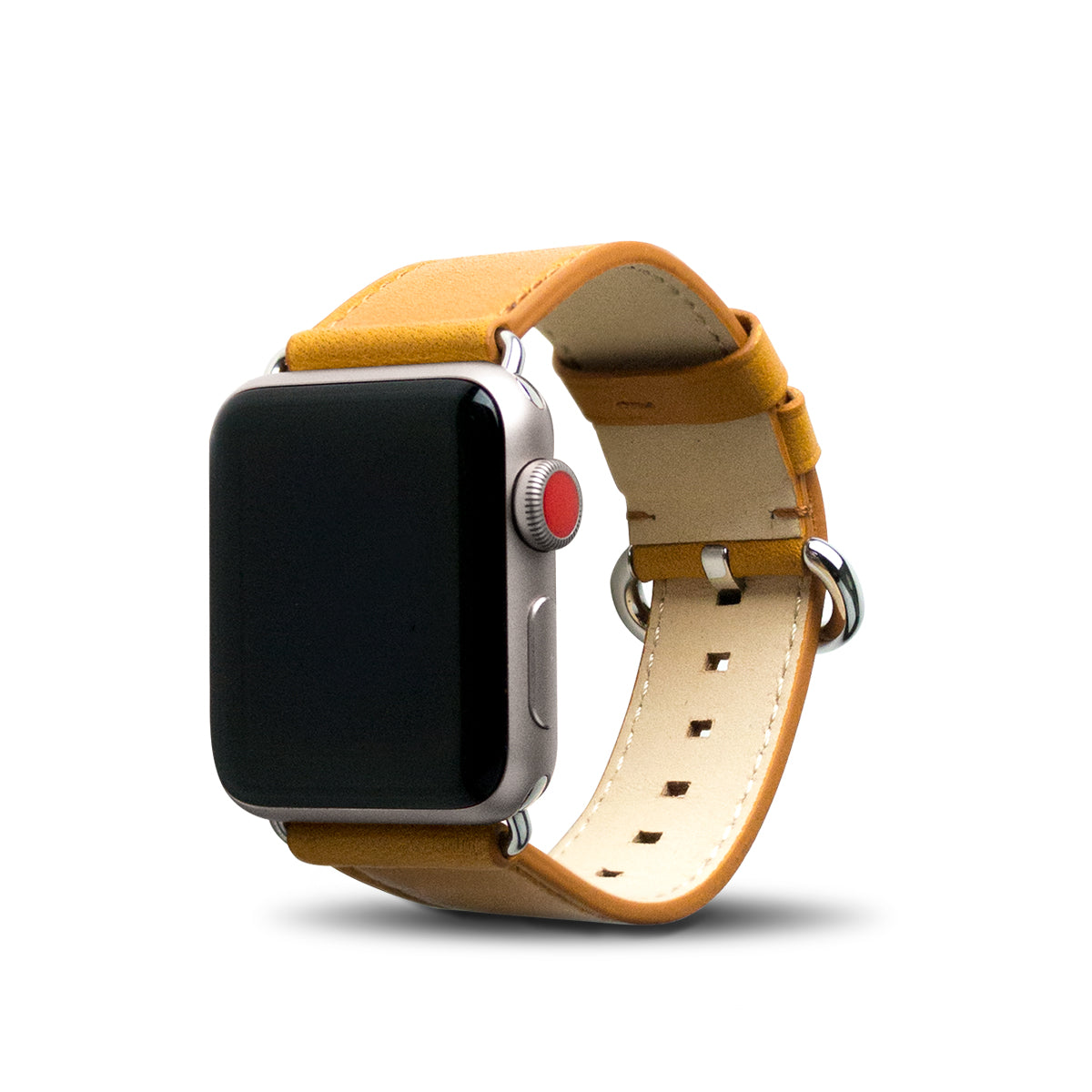 Alto Apple Watch 皮革錶帶 - 38/40/41mm - 焦糖棕