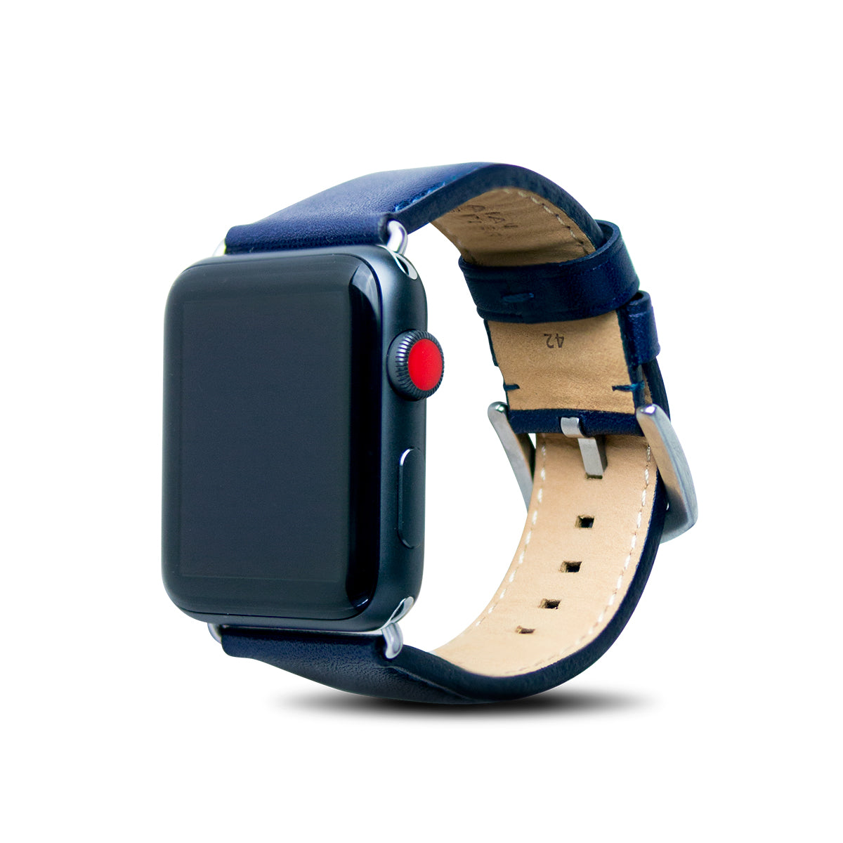 Alto Apple Watch 皮革錶帶 - 42/44/45/49mm - 海軍藍