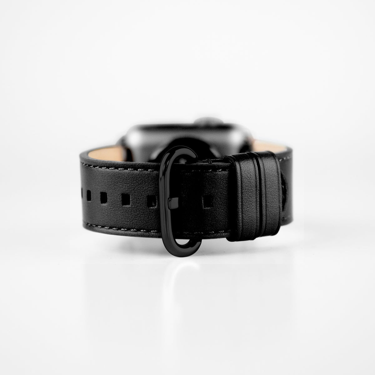 Alto Apple Watch 皮革錶帶 - 38/40/41mm - 渡鴉黑
