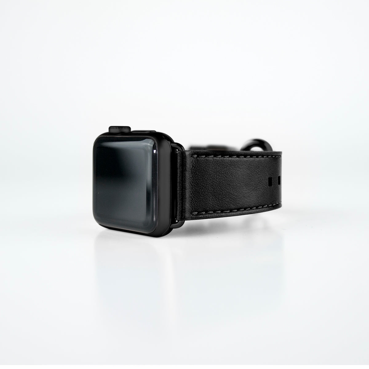 惜福品 - Apple Watch 皮革錶帶 - 38-42mm - 渡鴉黑