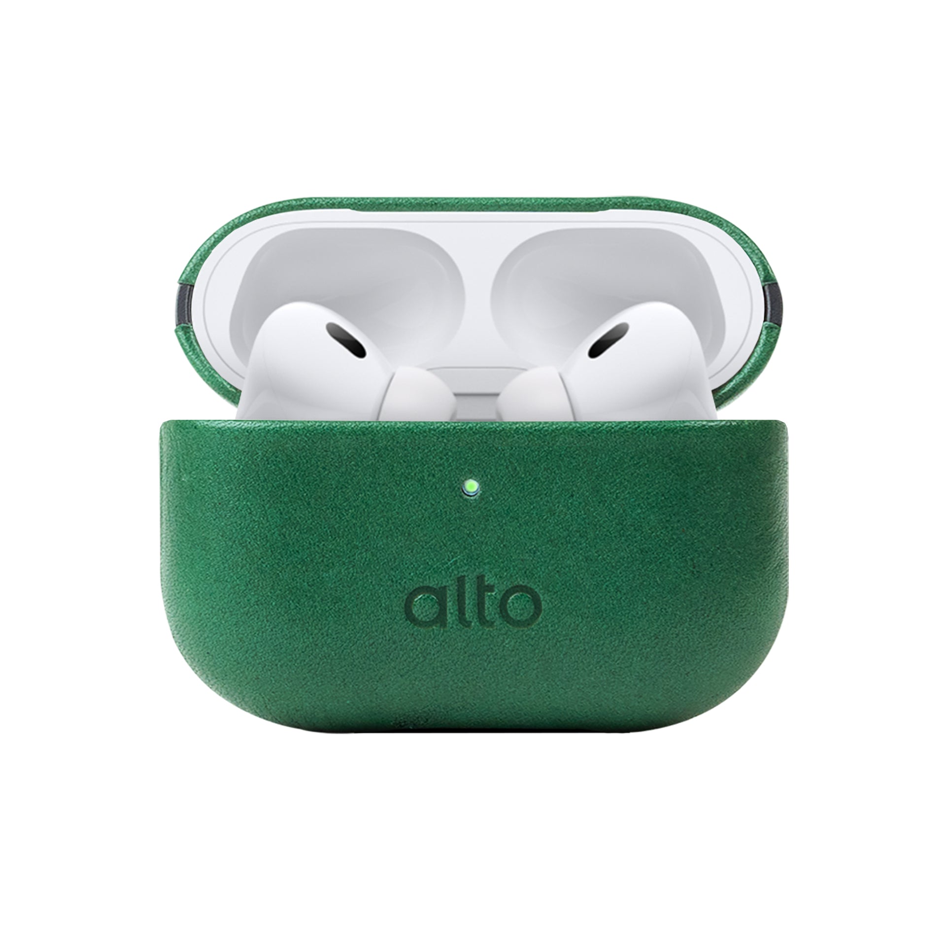 AirPods Pro 3 皮革保護套 - 森林綠