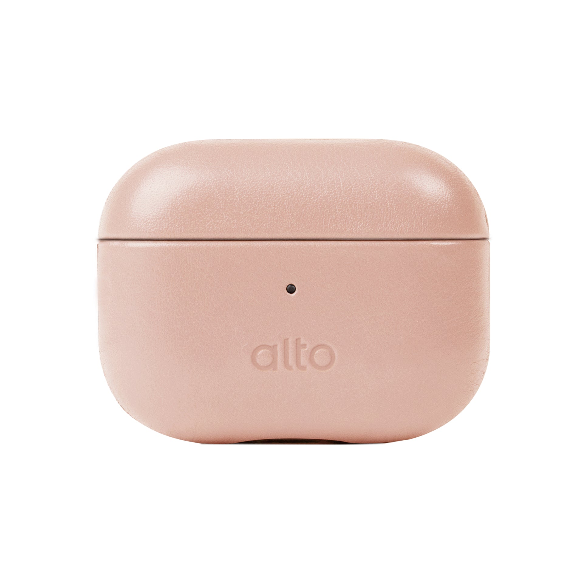 AirPods Pro 3 皮革保護套 - 霧粉色
