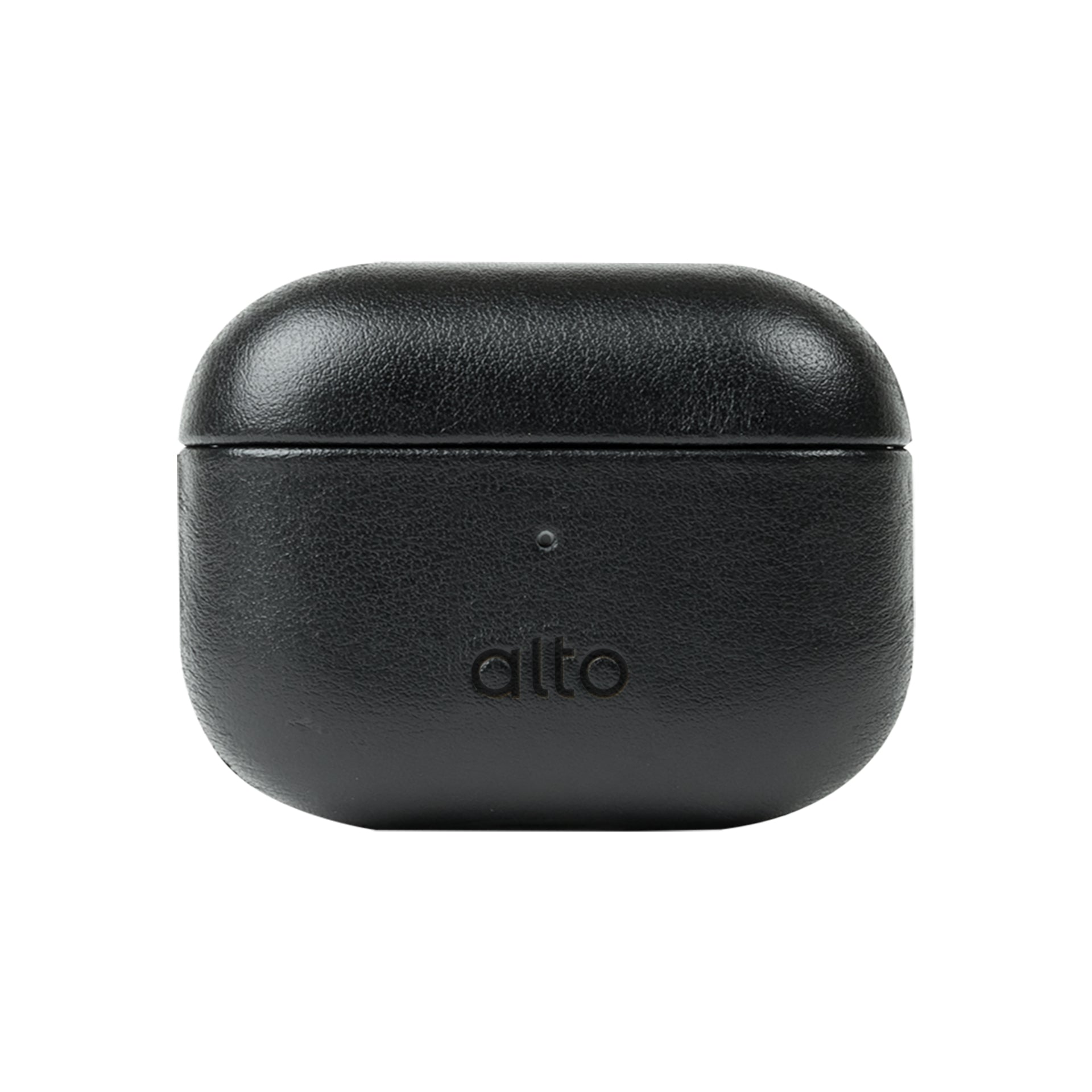 AirPods Pro 3 皮革保護套 - 渡鴉黑