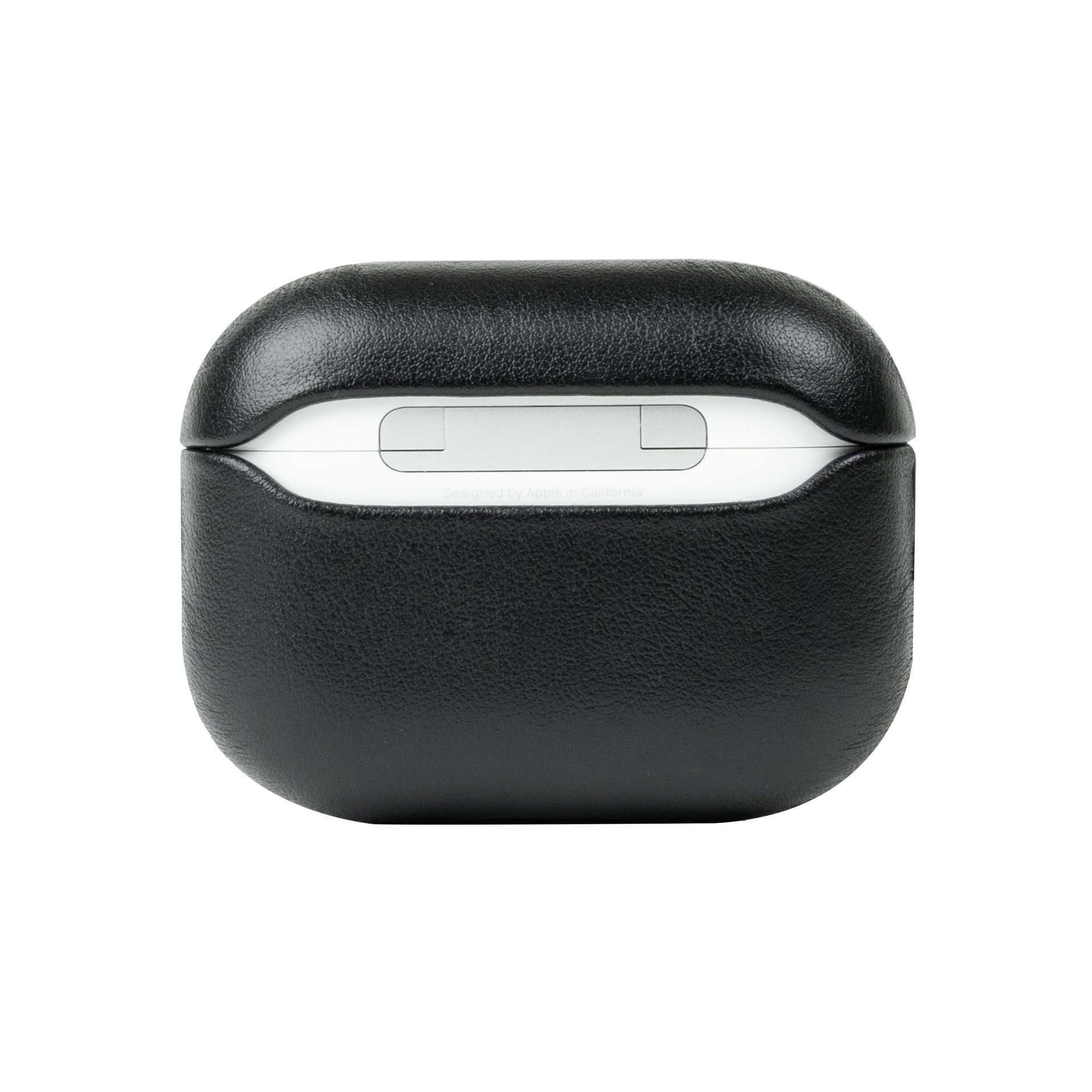AirPods Pro 3 皮革保護套 - 渡鴉黑
