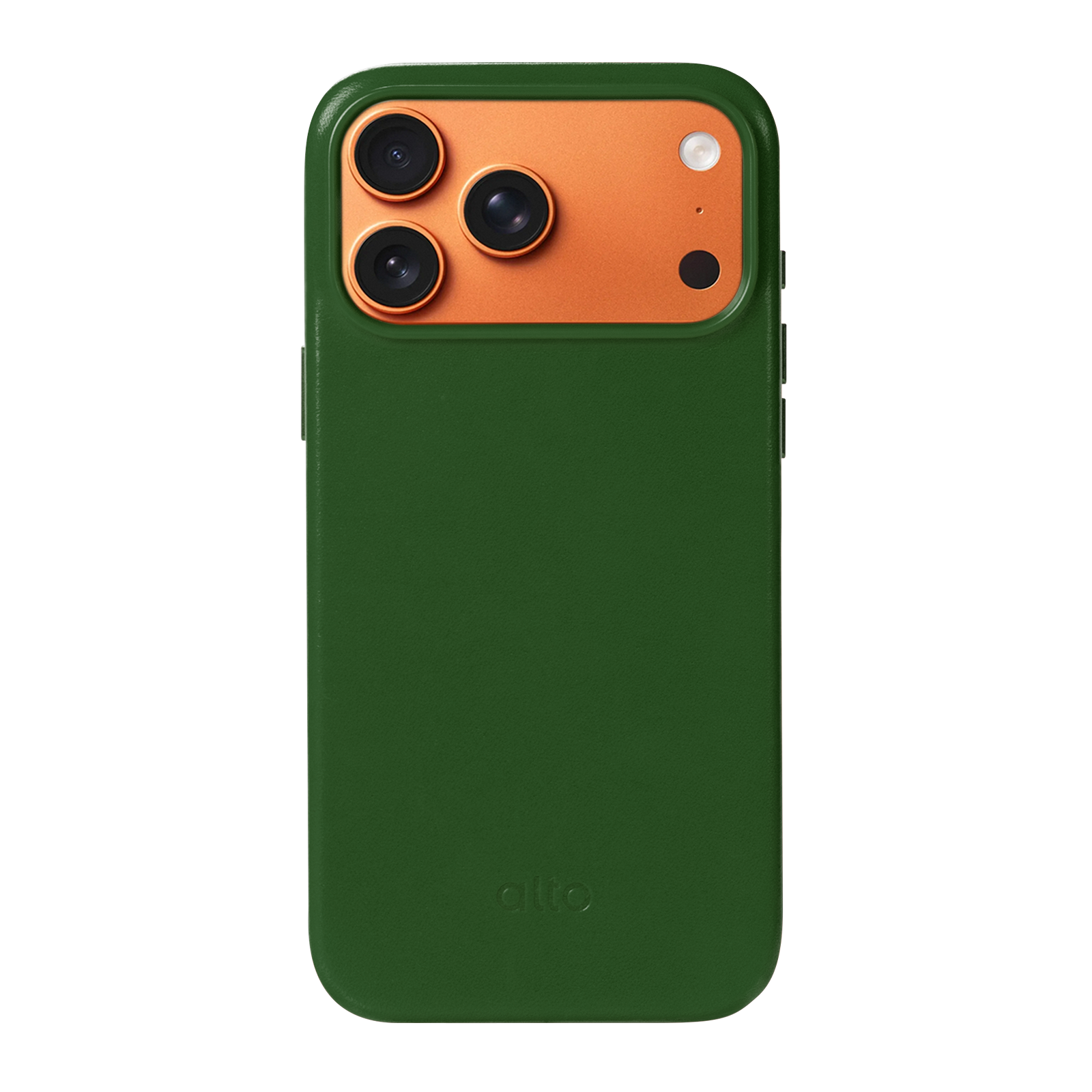 iPhone 17 Pro Max - Clop 磁吸皮革手機殼 - 森林綠