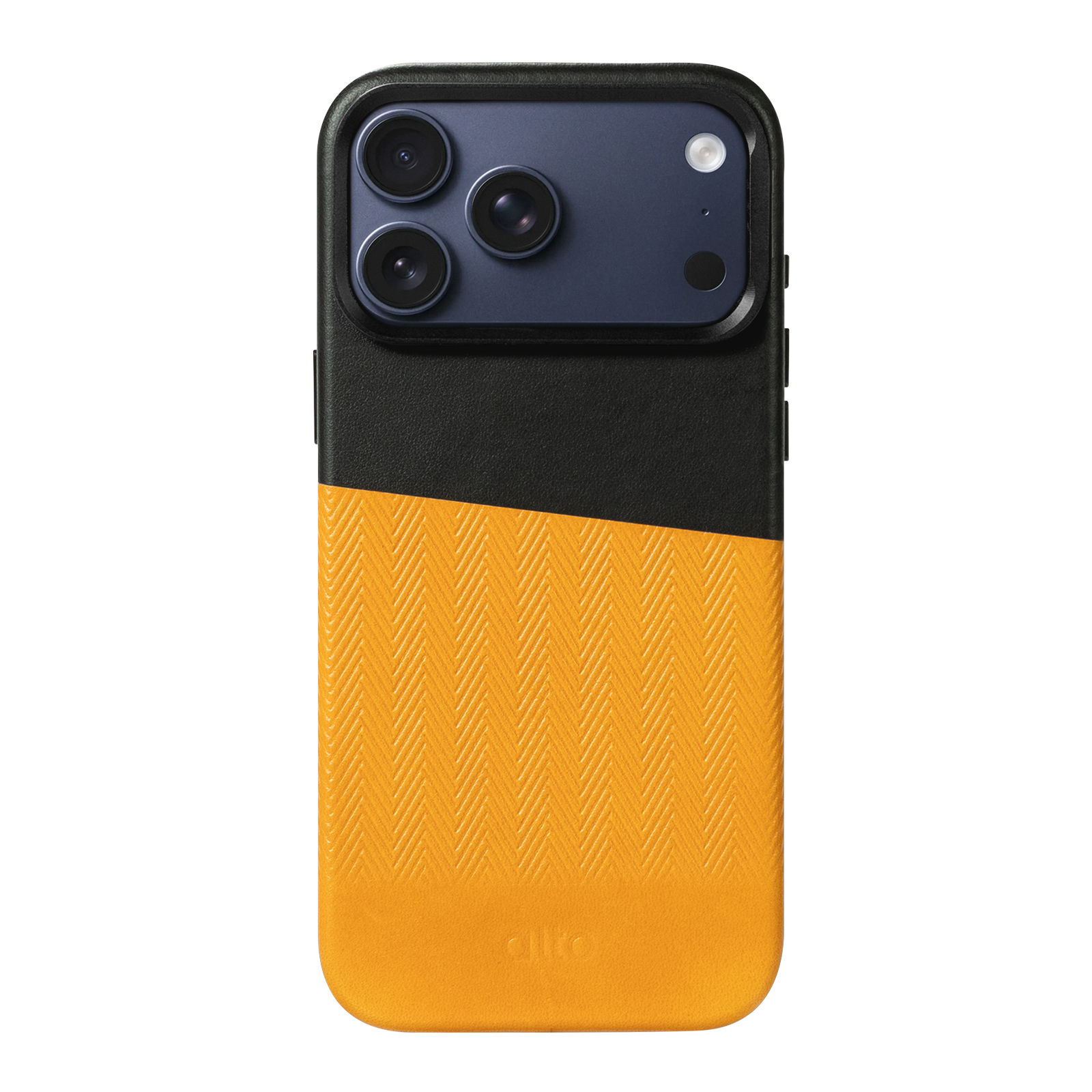 iPhone 17 Pro Max - Herring 磁吸支架皮革手機殼 - 焦糖棕/渡鴉黑