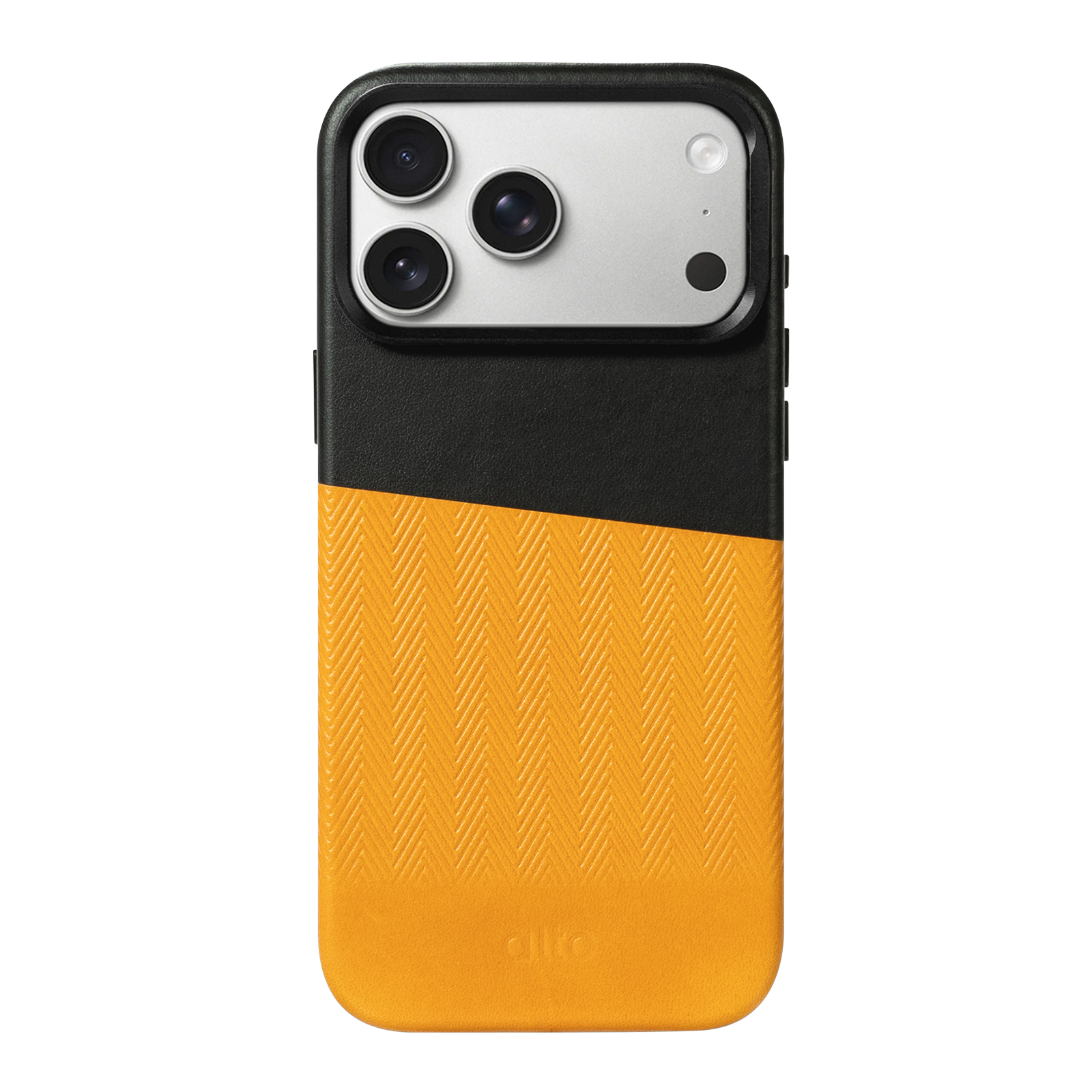 iPhone 17 Pro Max - Herring 磁吸支架皮革手機殼 - 焦糖棕/渡鴉黑