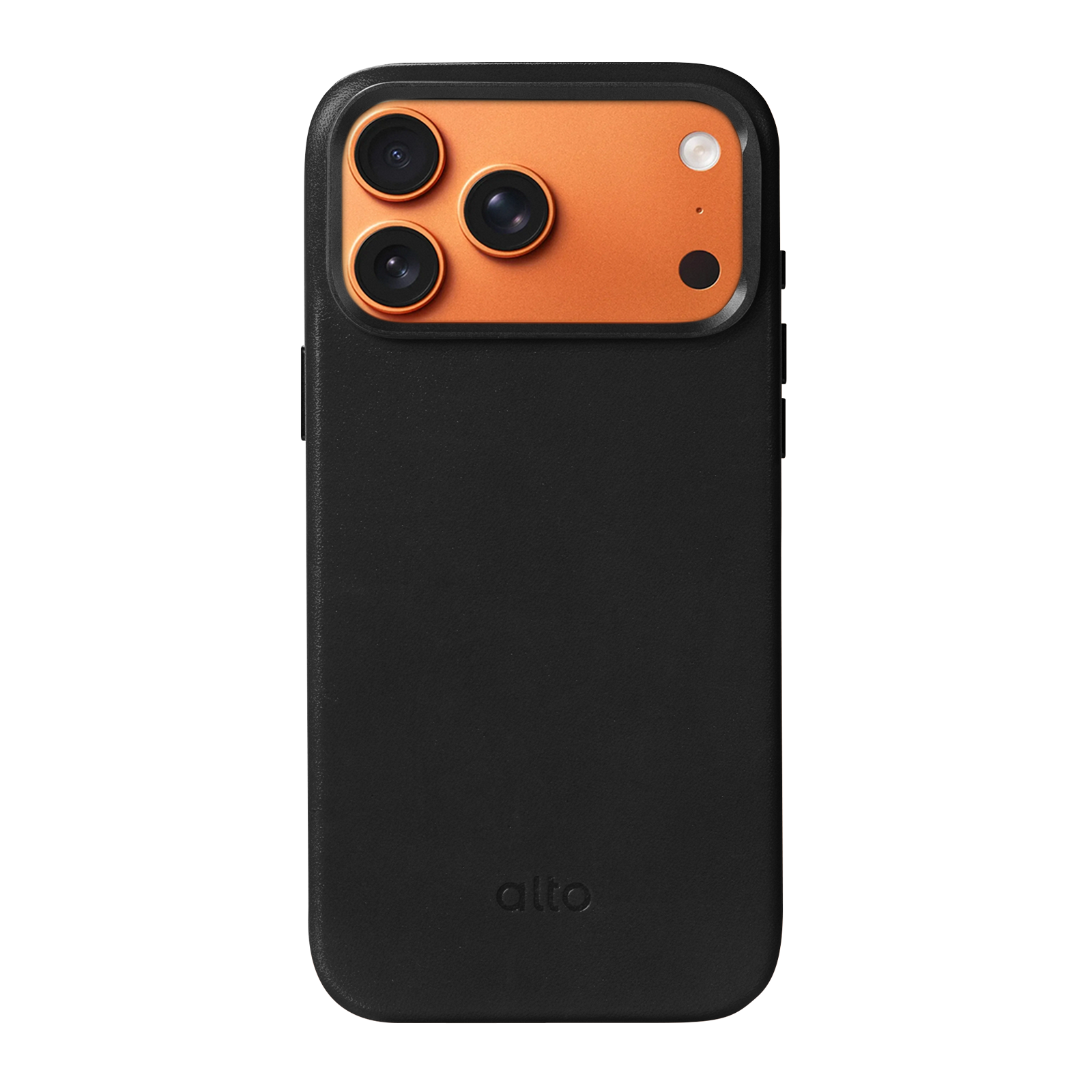 iPhone 17 Pro  - Uplop 磁吸支架皮革手機殼 - 渡鴉黑