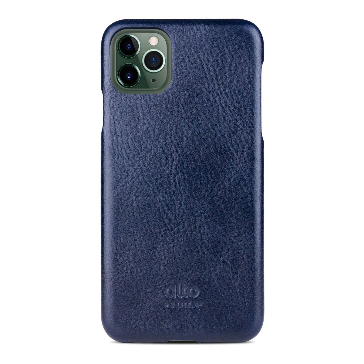 iPhone 11 Pro Max - Original 經典皮革手機殼 - 海軍藍