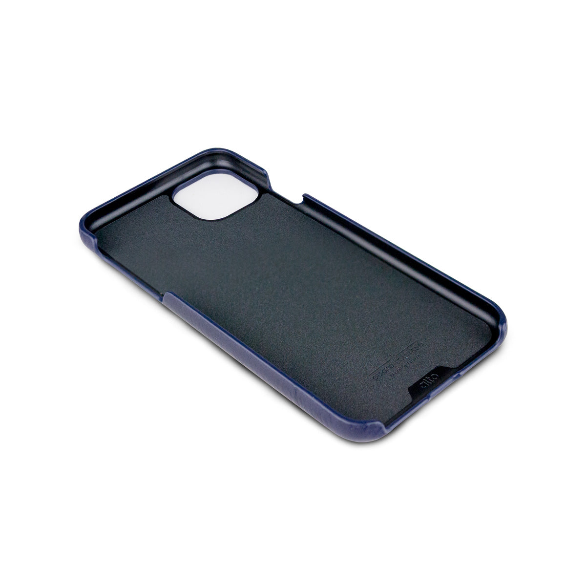 惜福品 - iPhone 11 Pro Max - Original 經典皮革手機殼 - 海軍藍