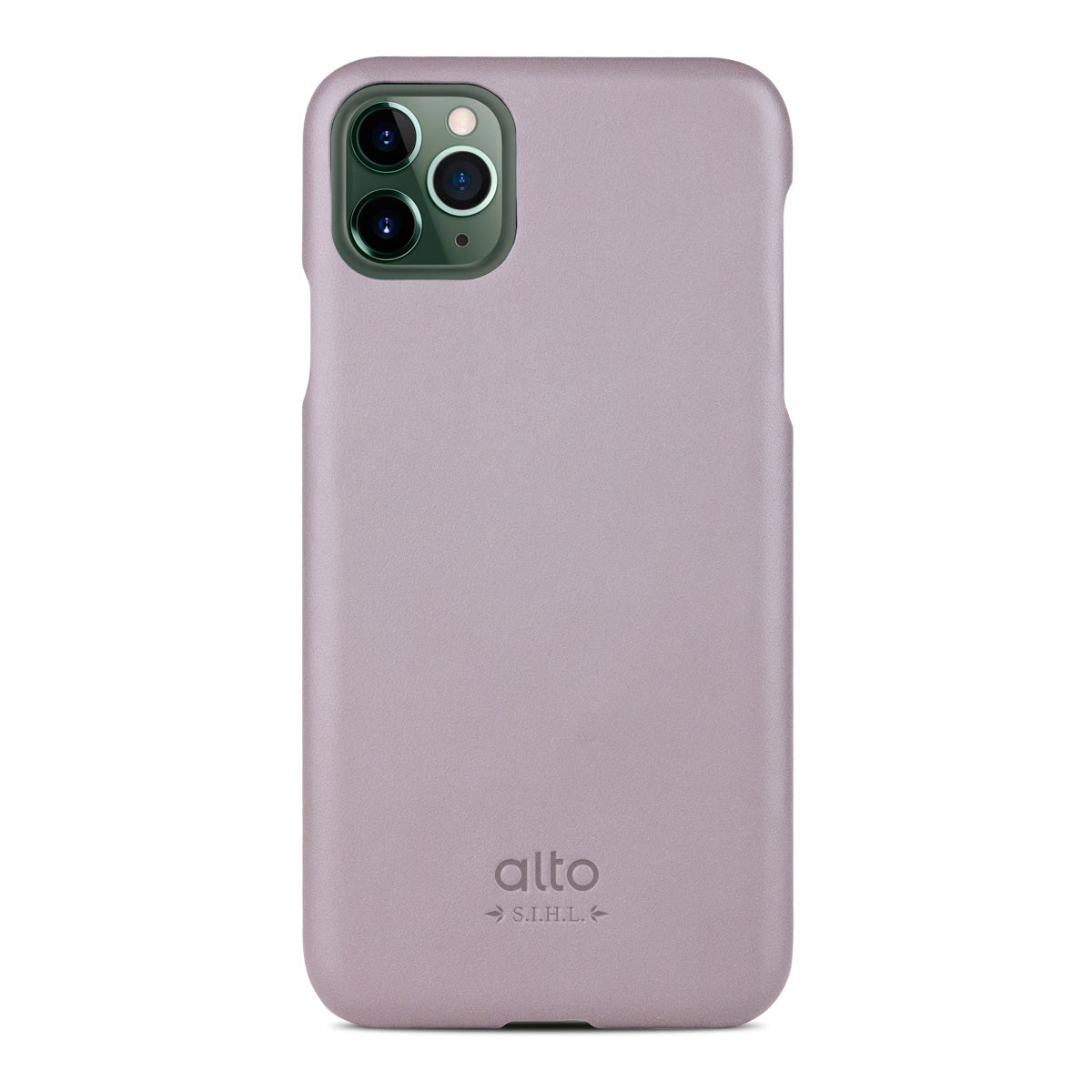 iPhone 11 Pro Max - Original 經典皮革手機殼 - 礫石灰