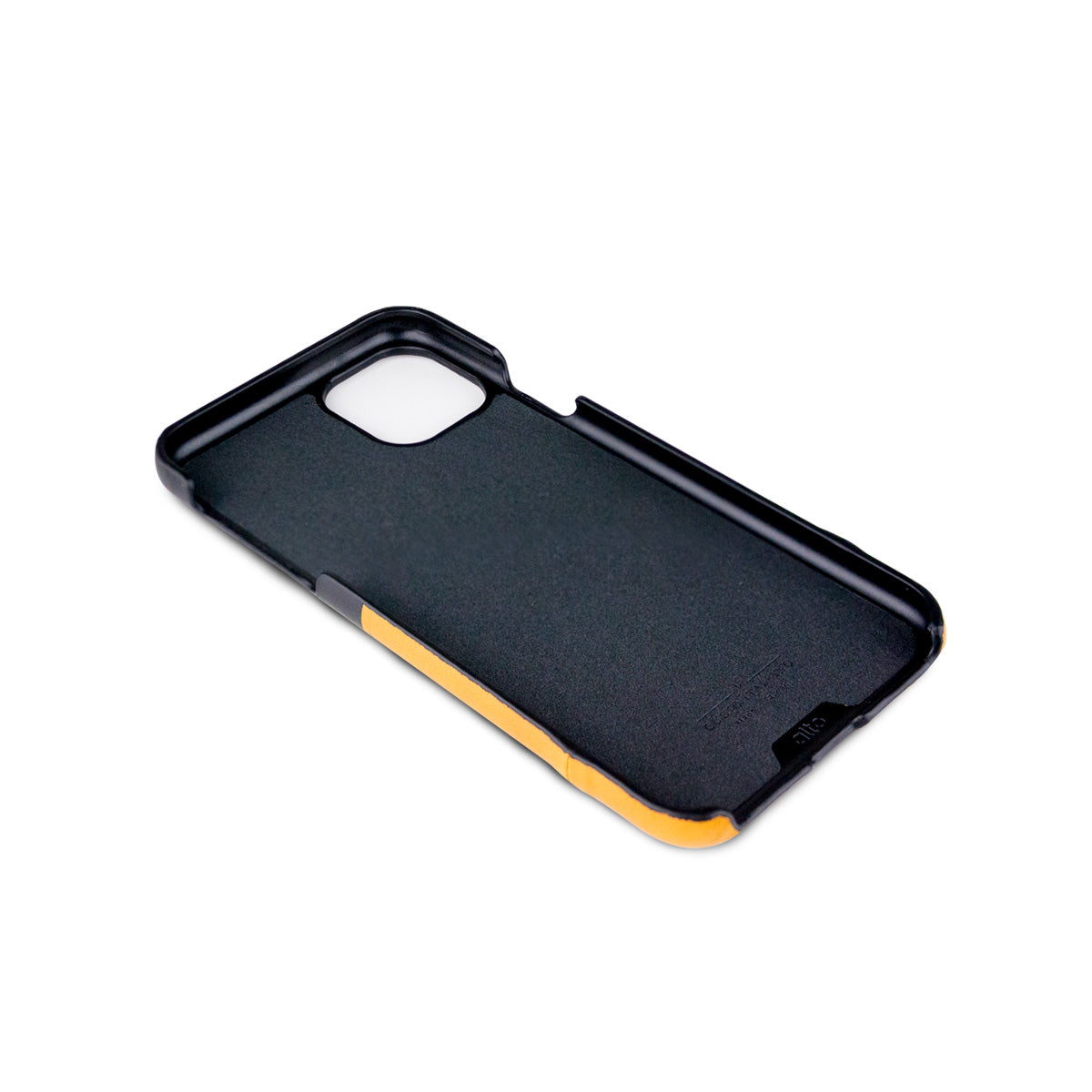 惜福品 - iPhone 11 Pro Max - Metro 插卡式皮革手機殼 - 渡鴉黑/焦糖棕